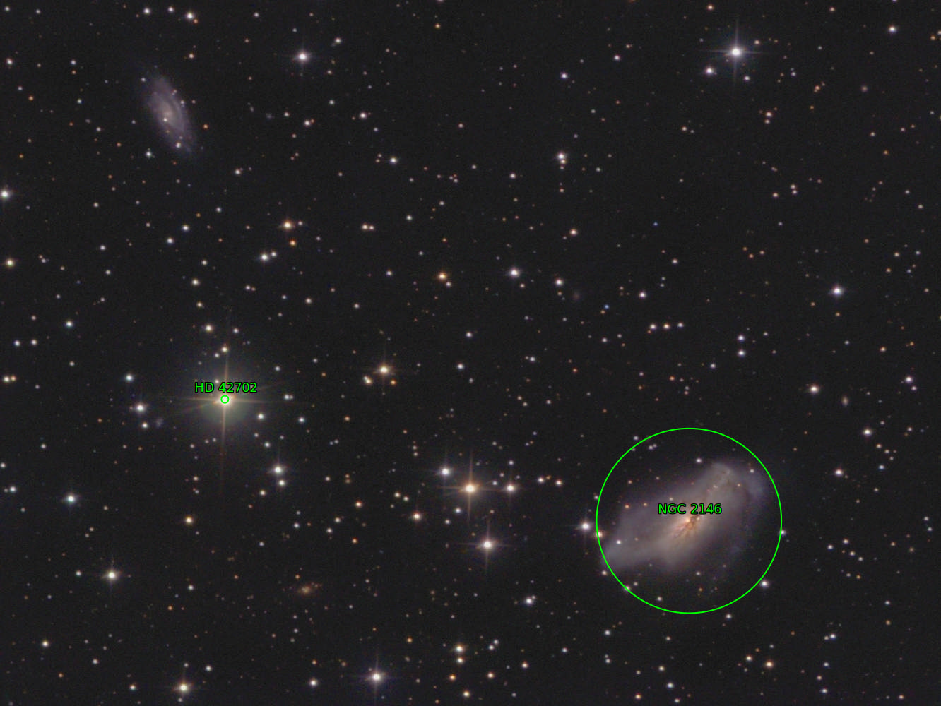 Sternkarten-Overlay (Astrometry.net)