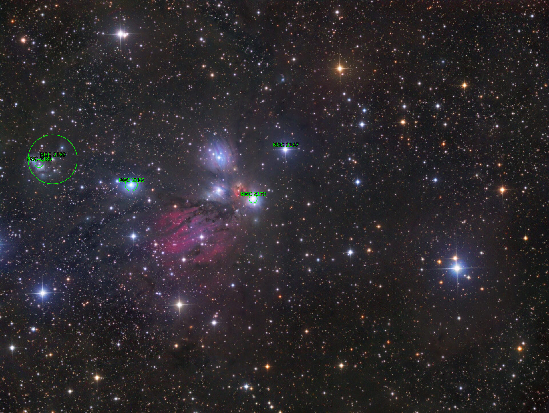 Sternkarten-Overlay (Astrometry.net)
