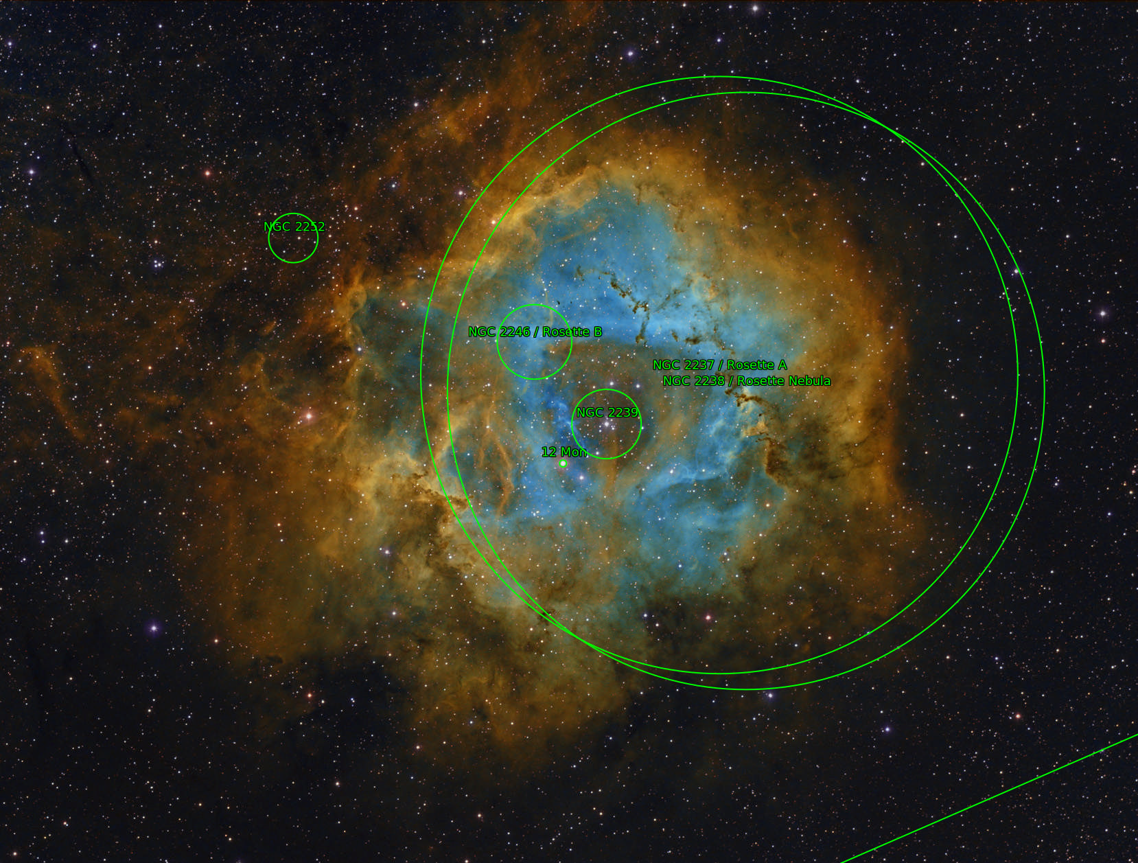 Sternkarten-Overlay (Astrometry.net)