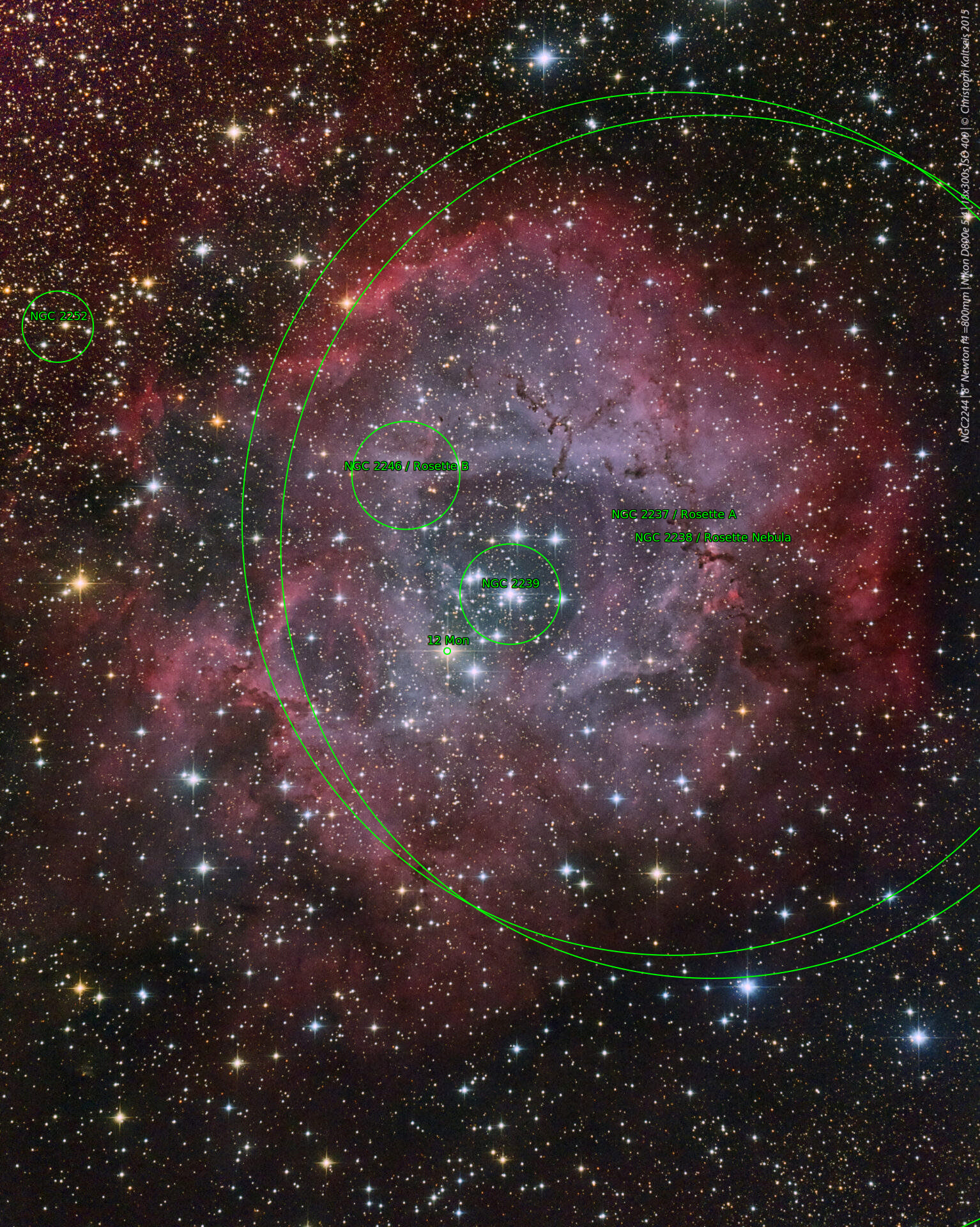 Sternkarten-Overlay (Astrometry.net)