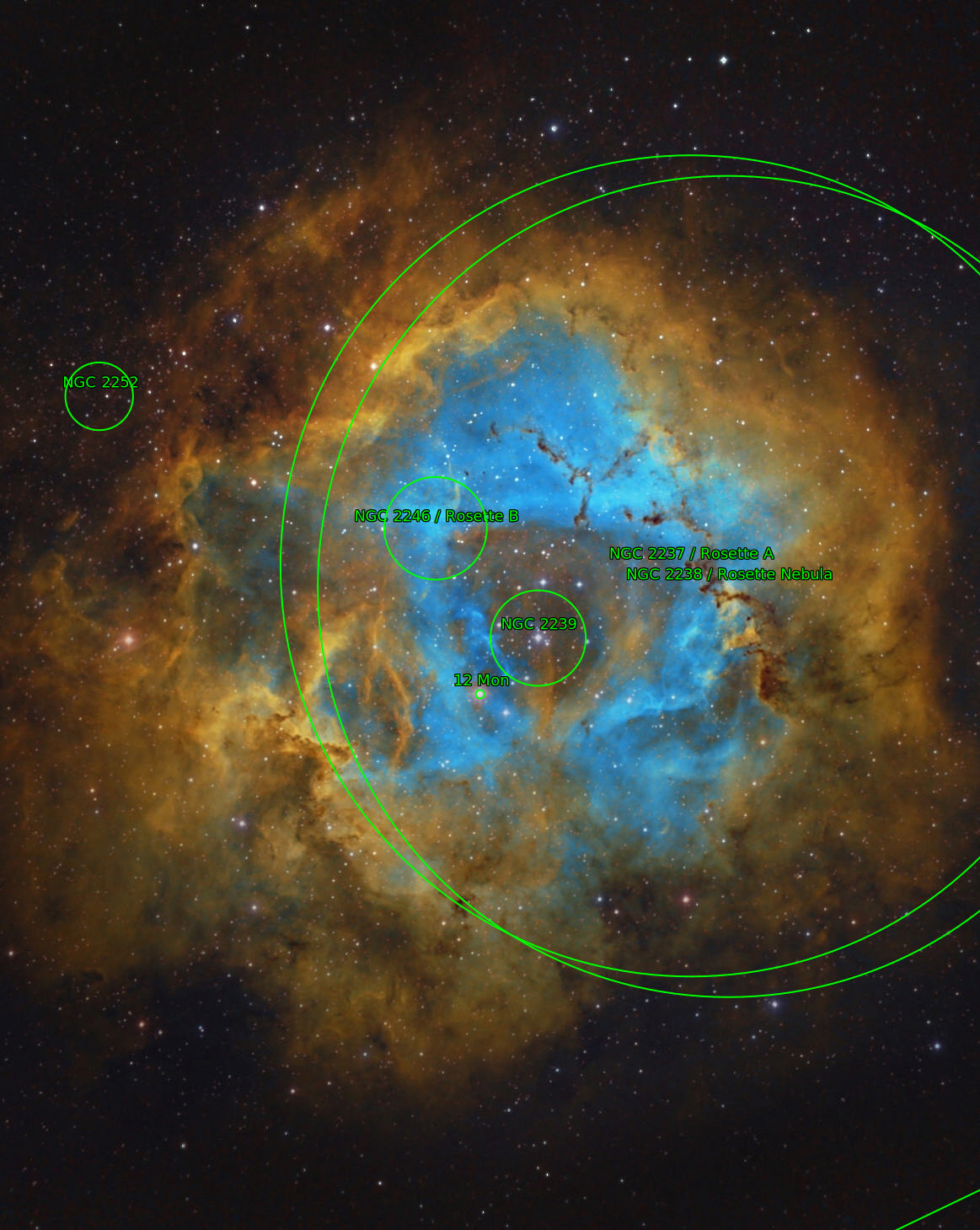 Sternkarten-Overlay (Astrometry.net)