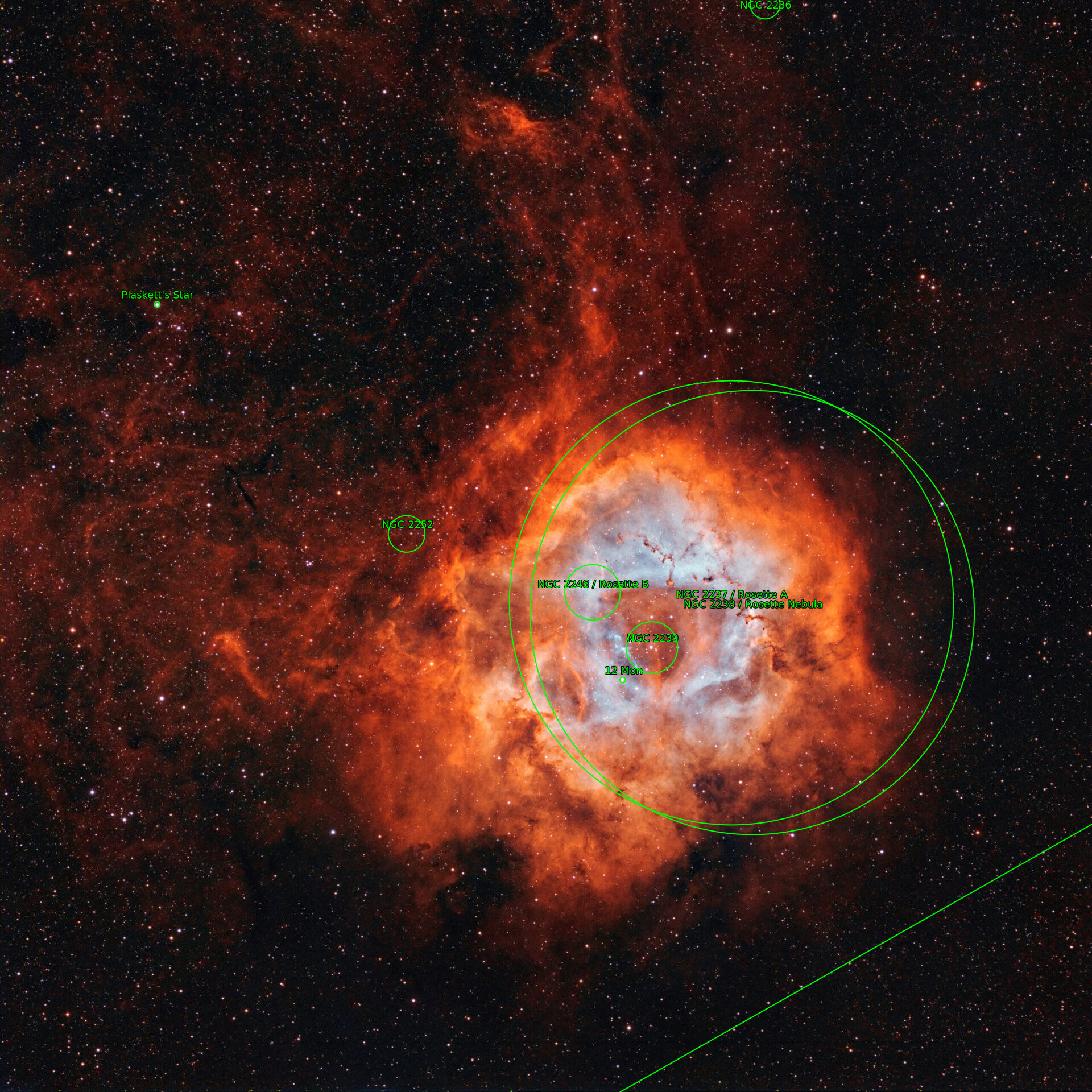 Sternkarten-Overlay (Astrometry.net)