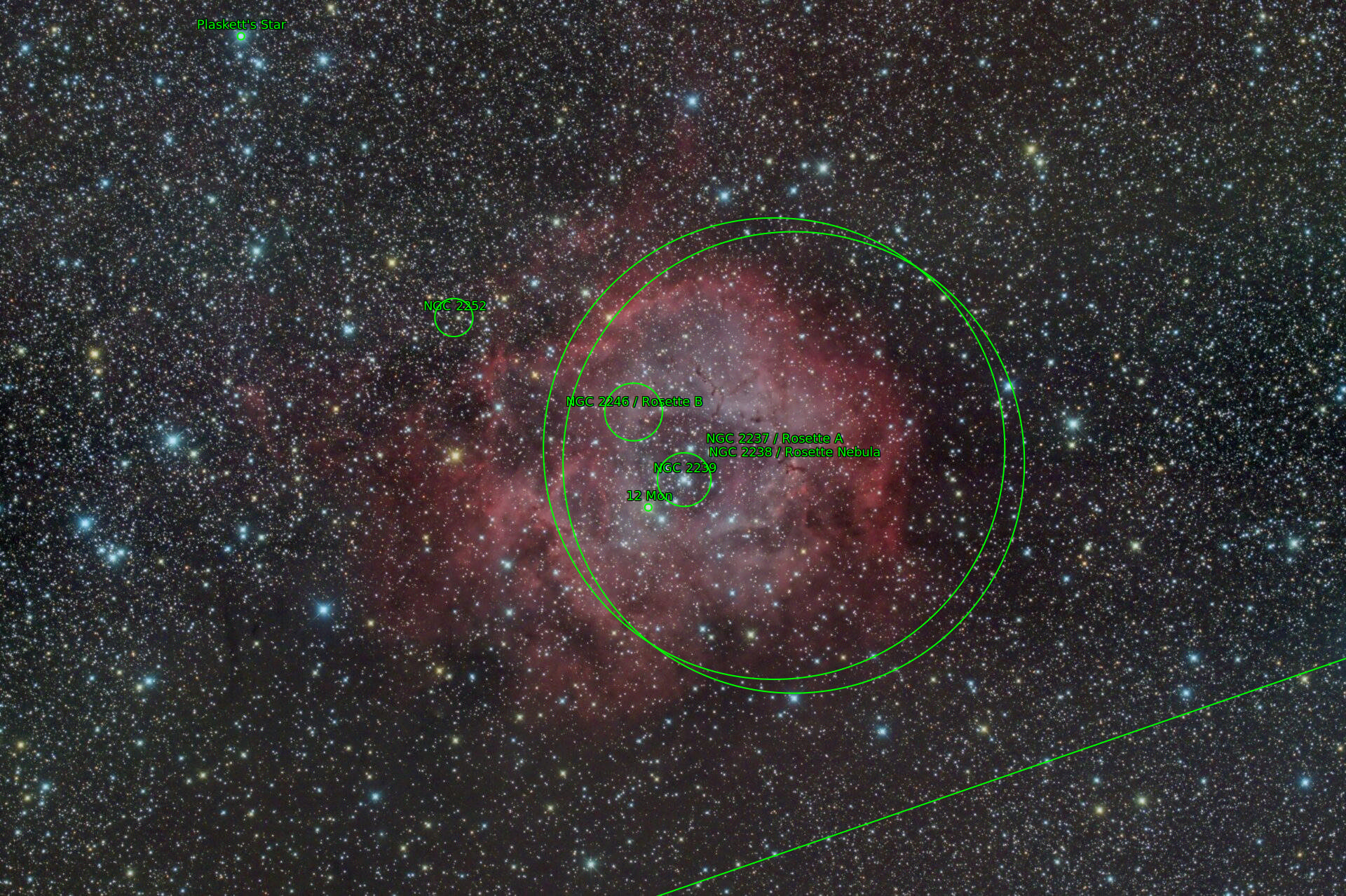 Sternkarten-Overlay (Astrometry.net)