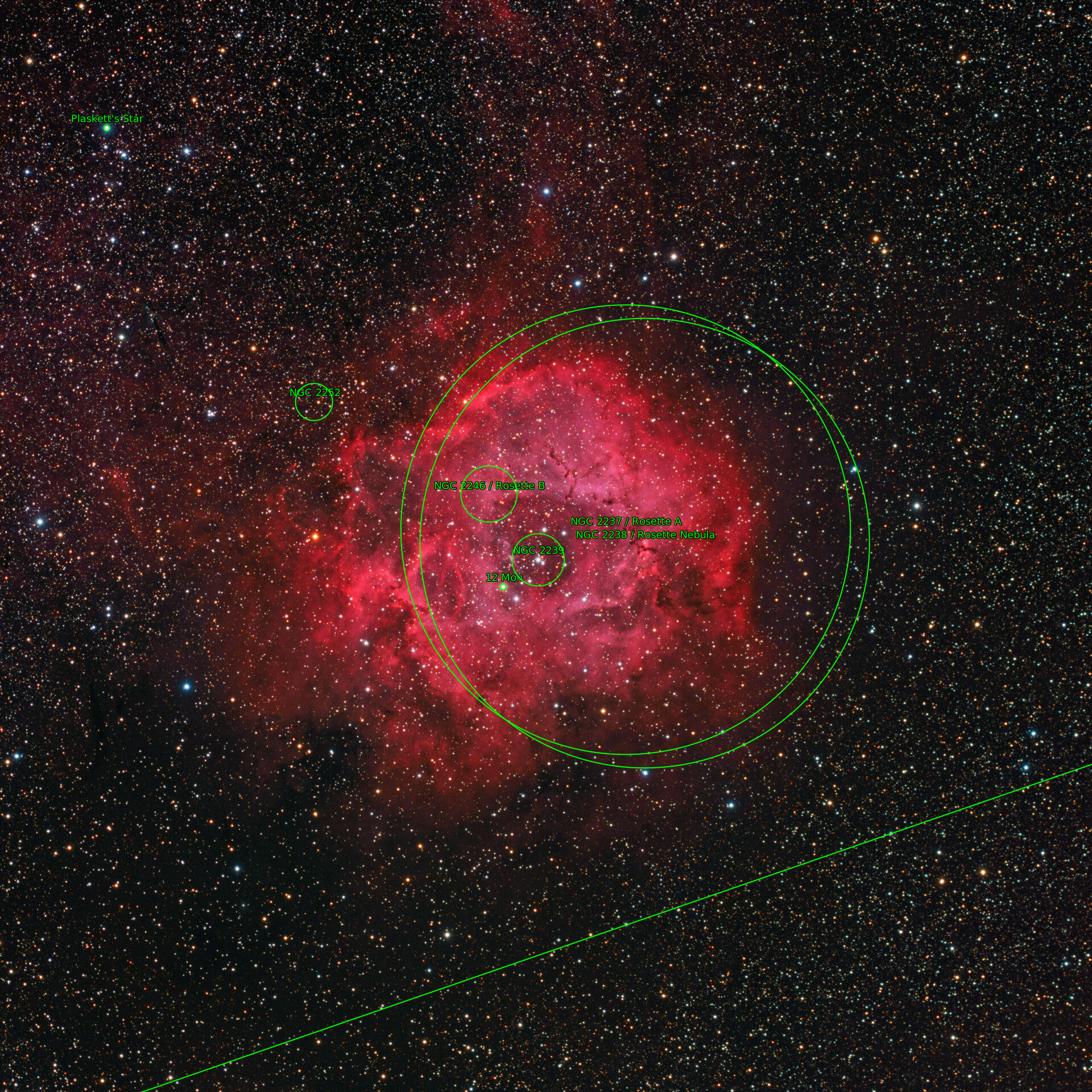 Sternkarten-Overlay (Astrometry.net)