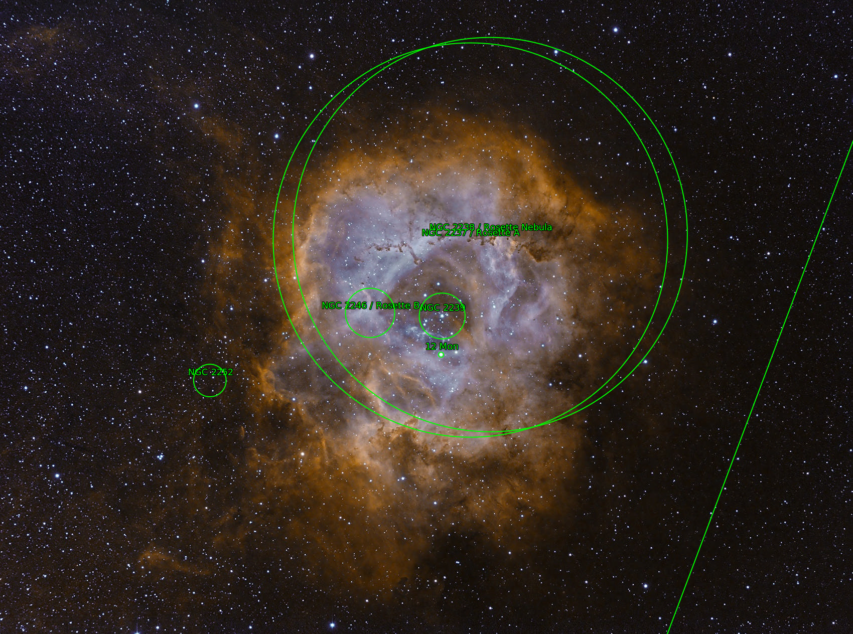 Sternkarten-Overlay (Astrometry.net)