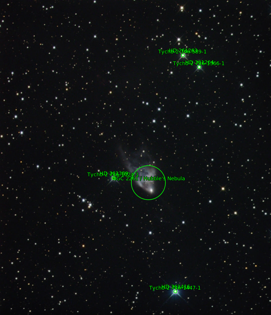 Sternkarten-Overlay (Astrometry.net)
