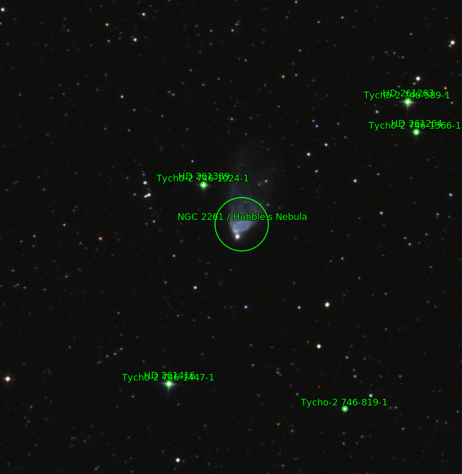 Sternkarten-Overlay (Astrometry.net)
