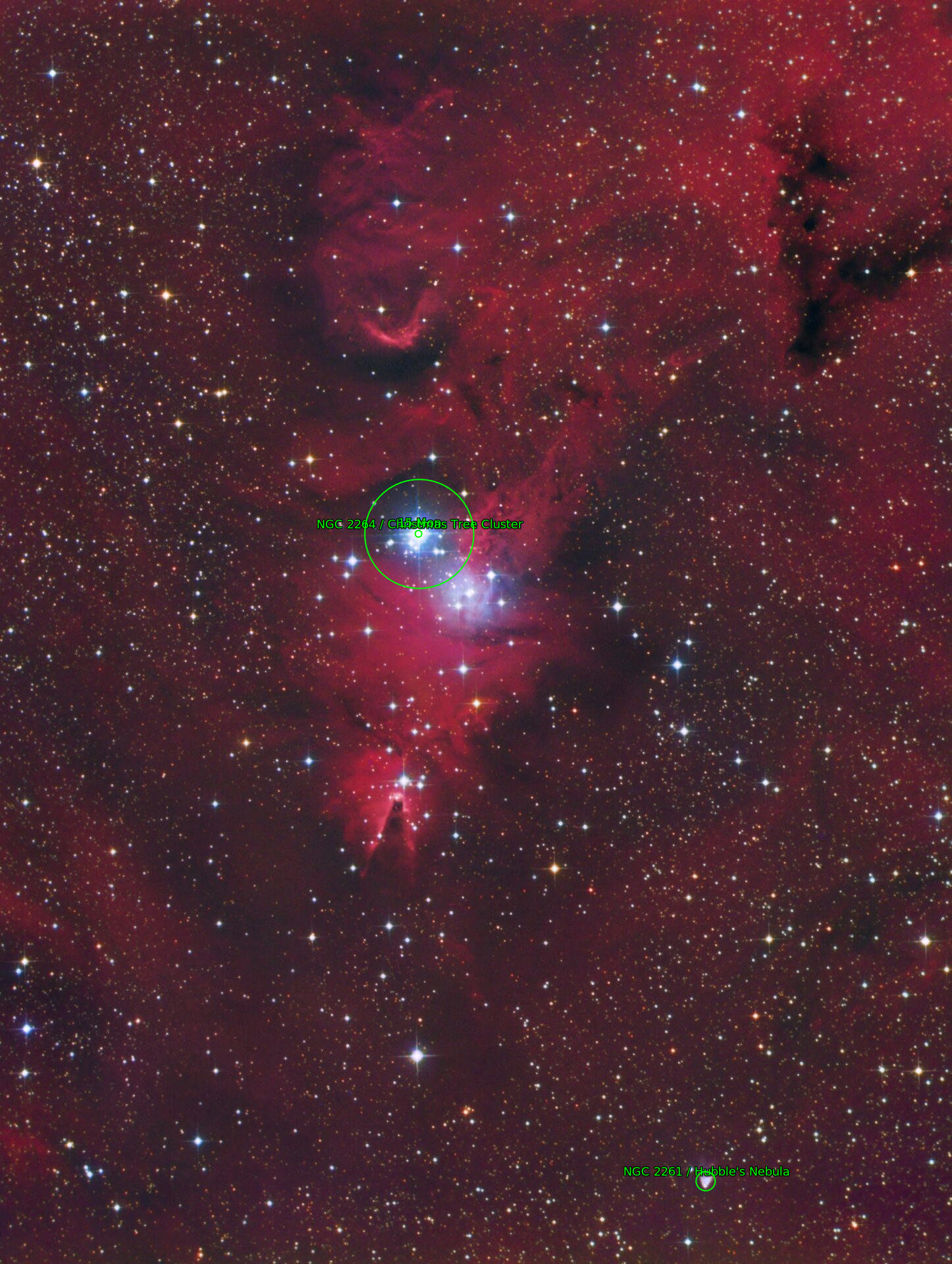 Sternkarten-Overlay (Astrometry.net)