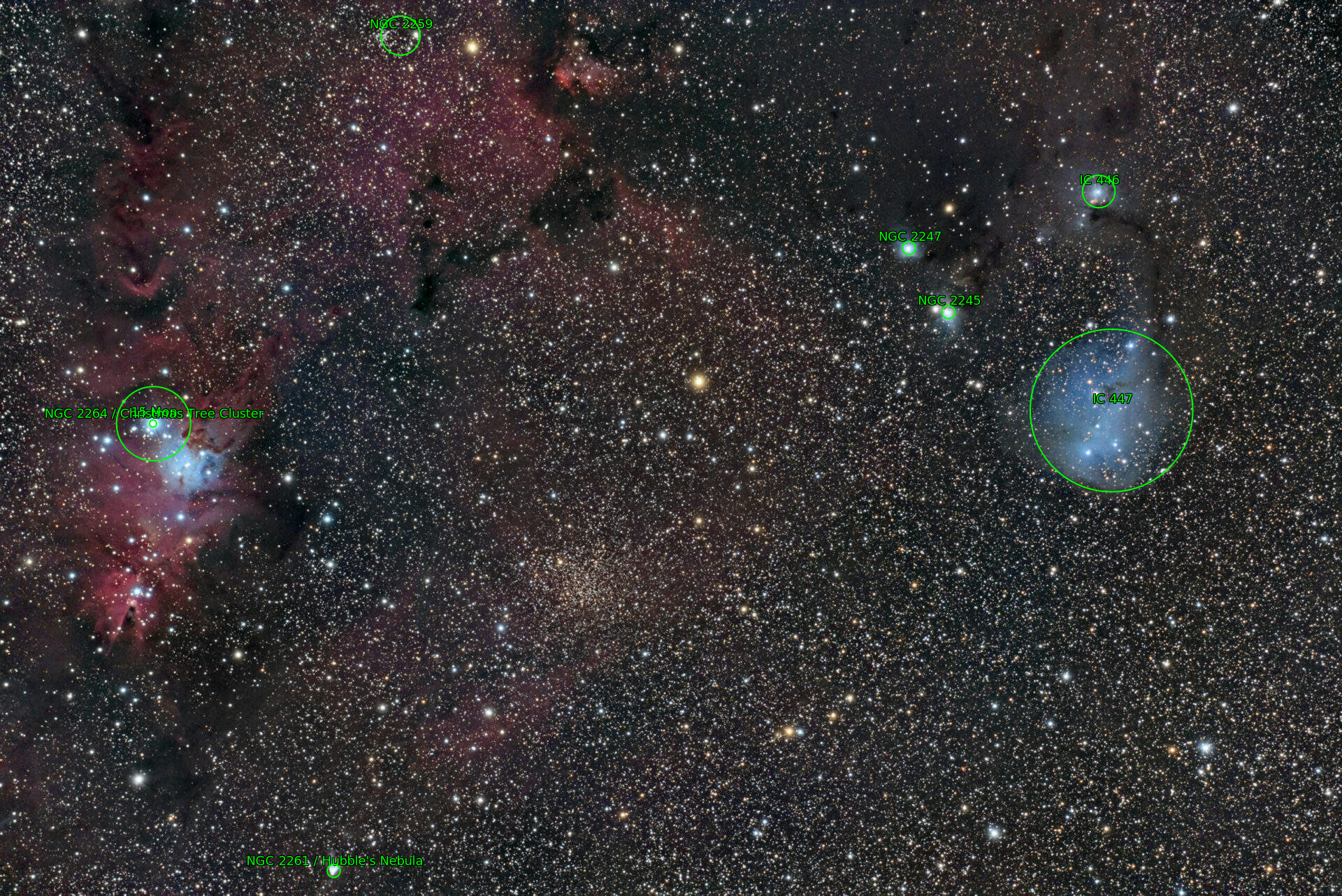 Sternkarten-Overlay (Astrometry.net)