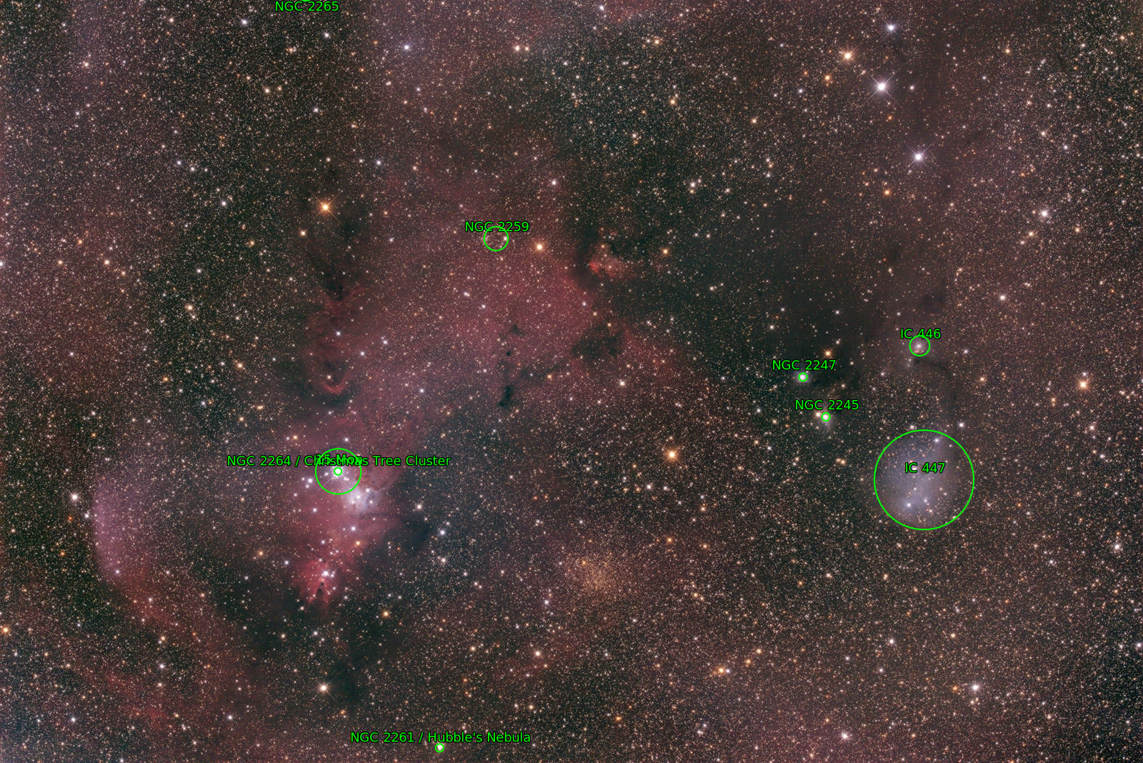 Sternkarten-Overlay (Astrometry.net)