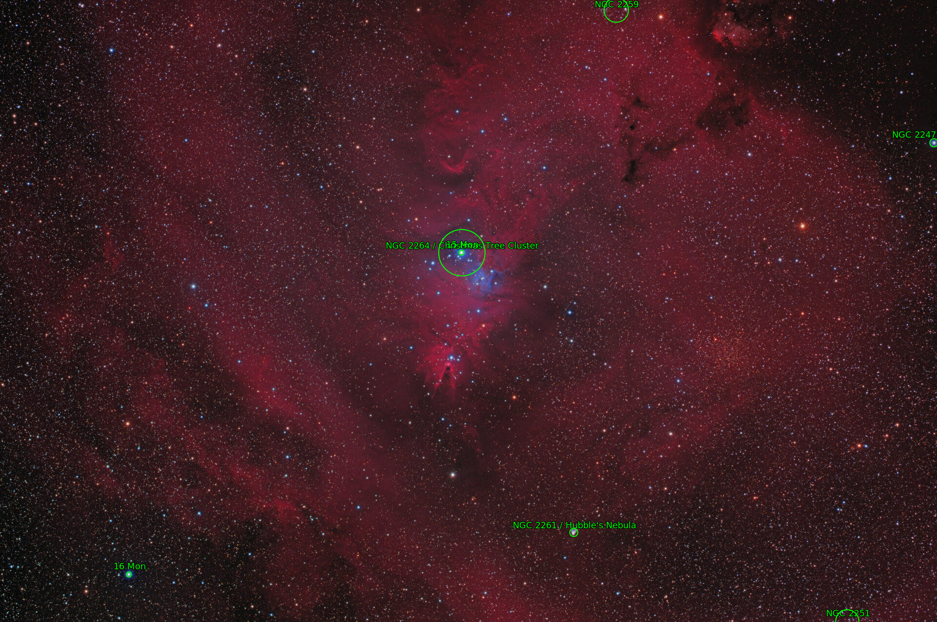 Sternkarten-Overlay (Astrometry.net)