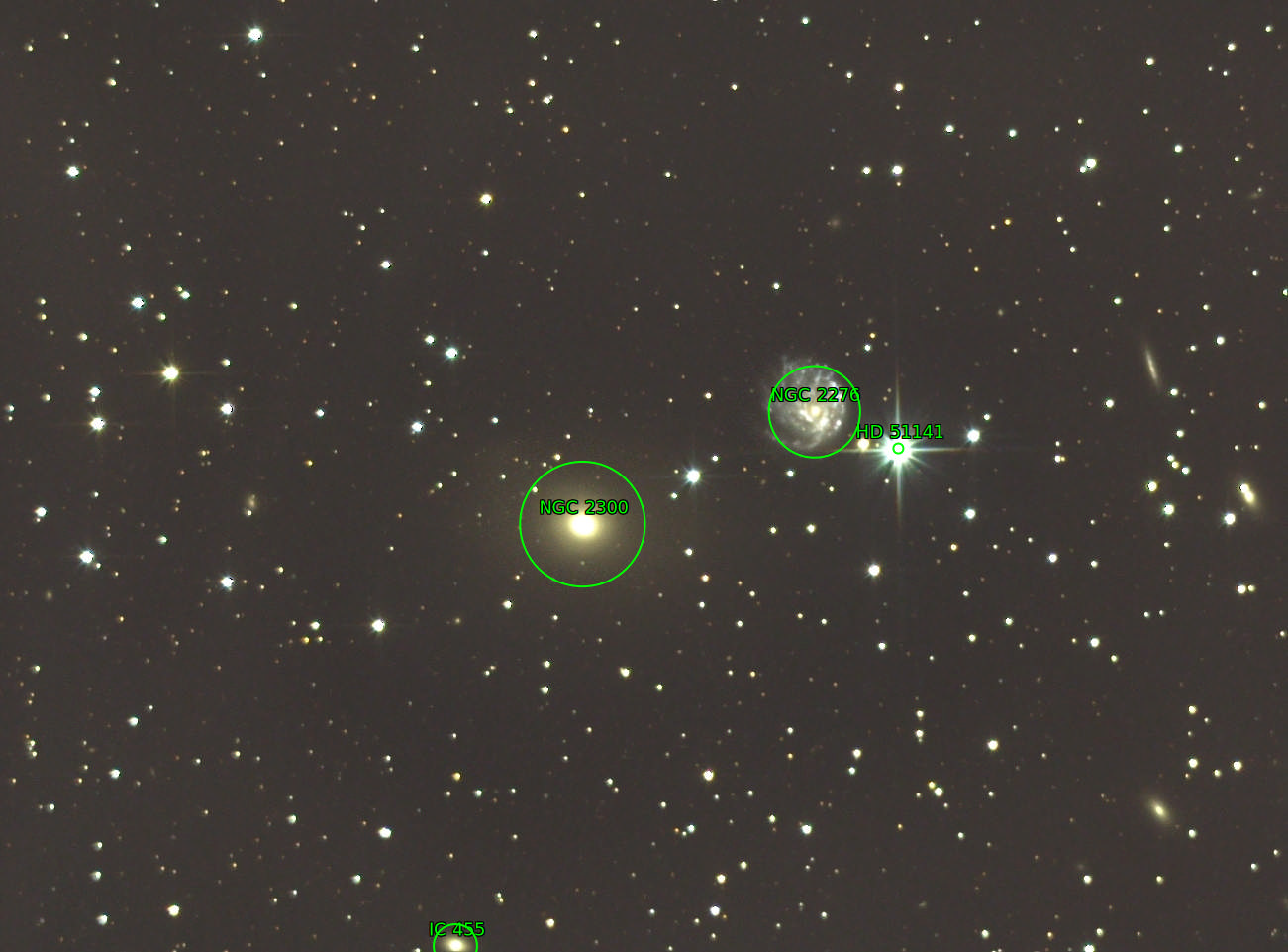 Sternkarten-Overlay (Astrometry.net)