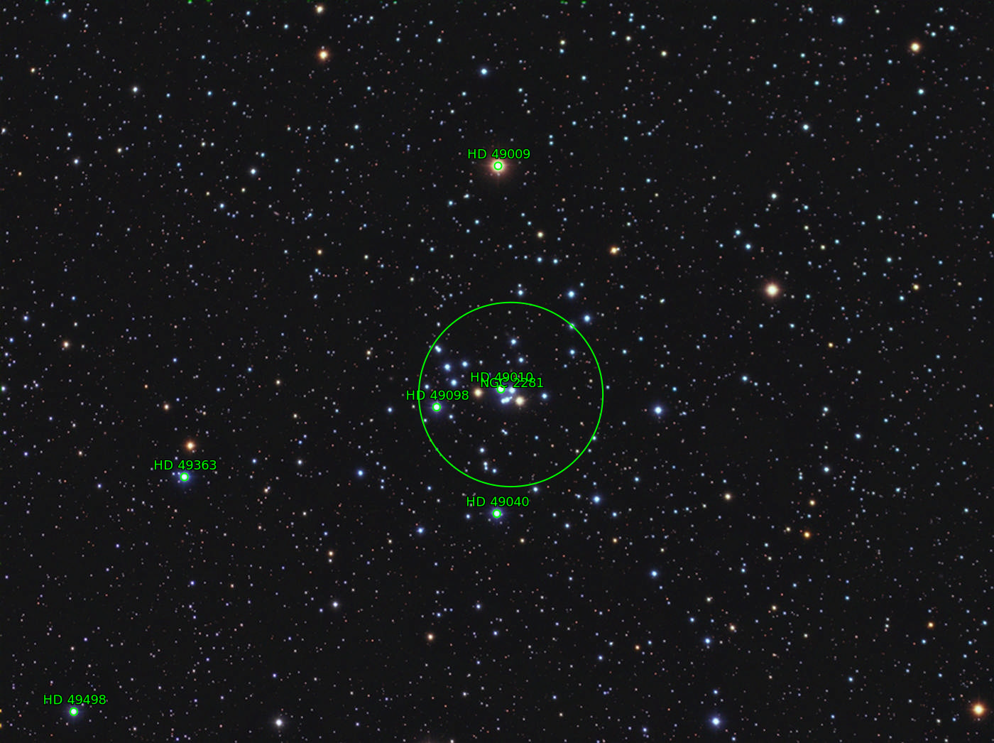 Sternkarten-Overlay (Astrometry.net)