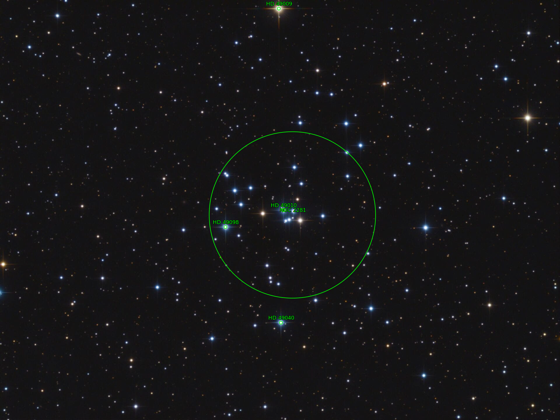 Sternkarten-Overlay (Astrometry.net)