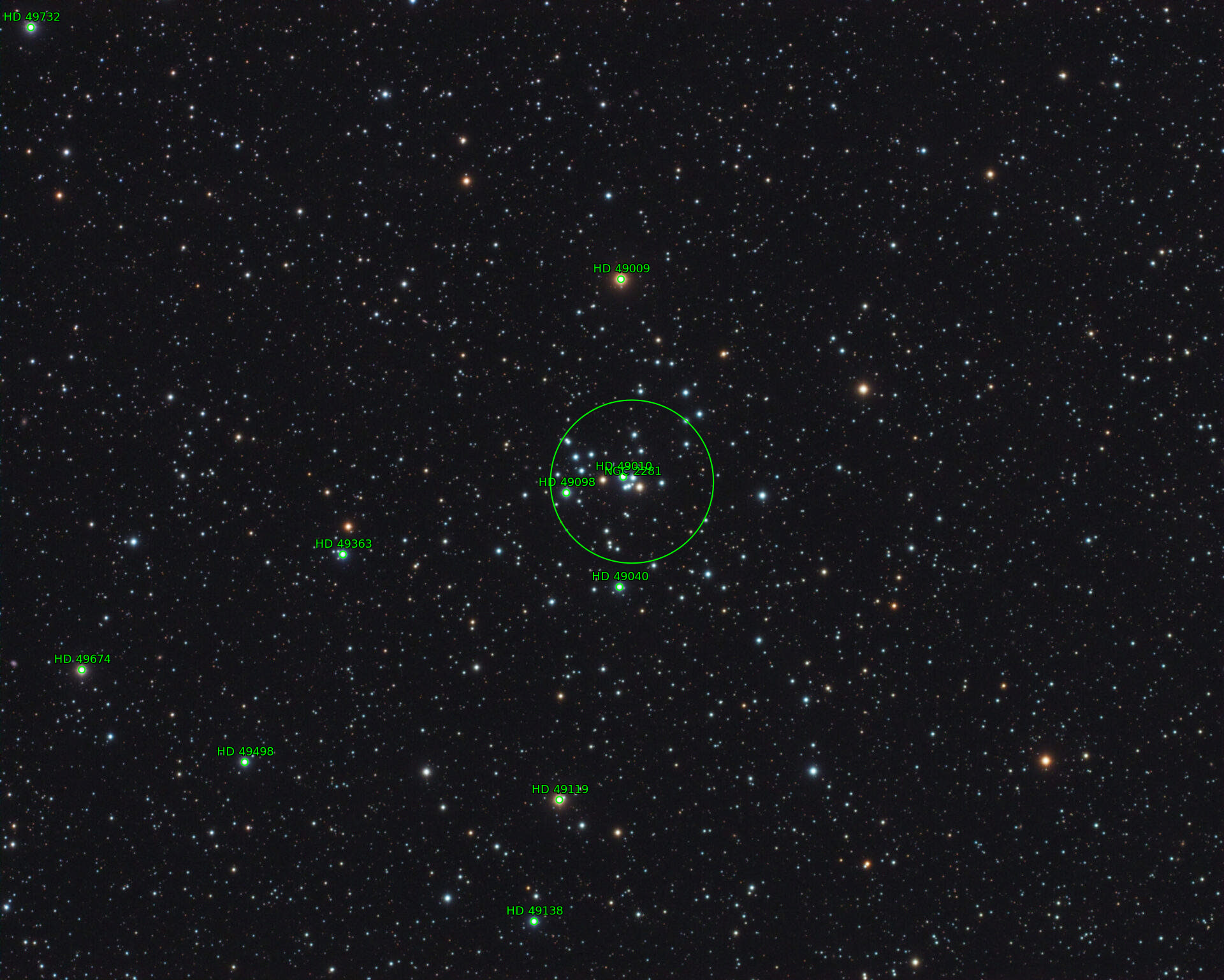 Sternkarten-Overlay (Astrometry.net)