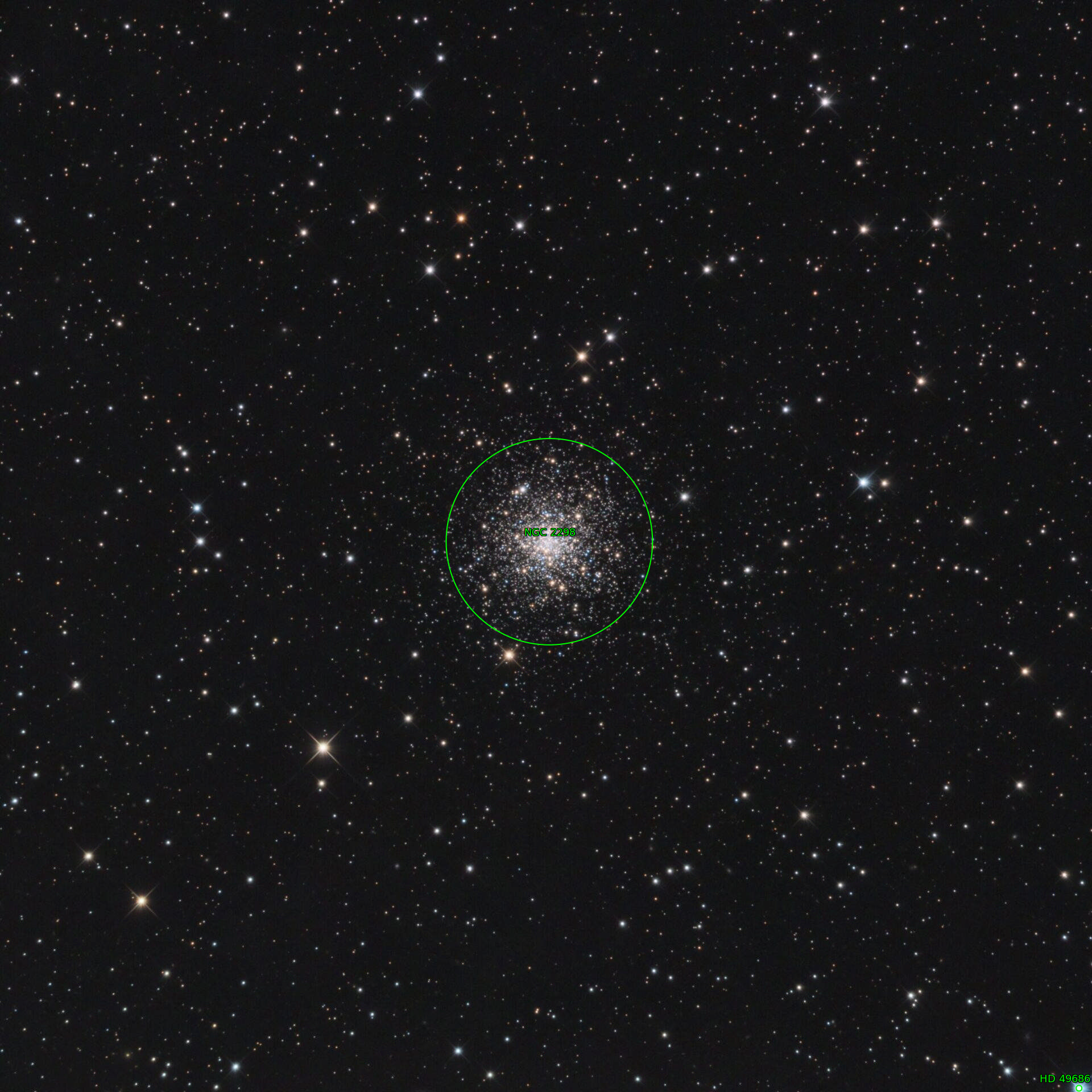 Sternkarten-Overlay (Astrometry.net)
