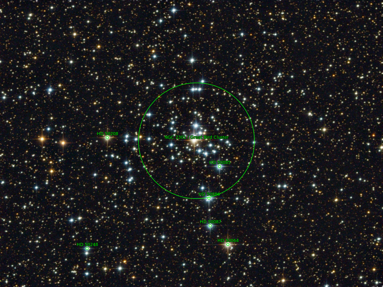 Sternkarten-Overlay (Astrometry.net)