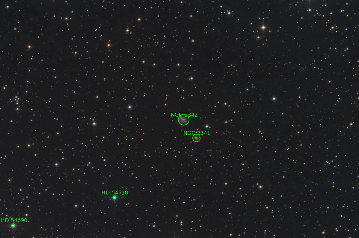 Sternkarten-Overlay (Astrometry.net)