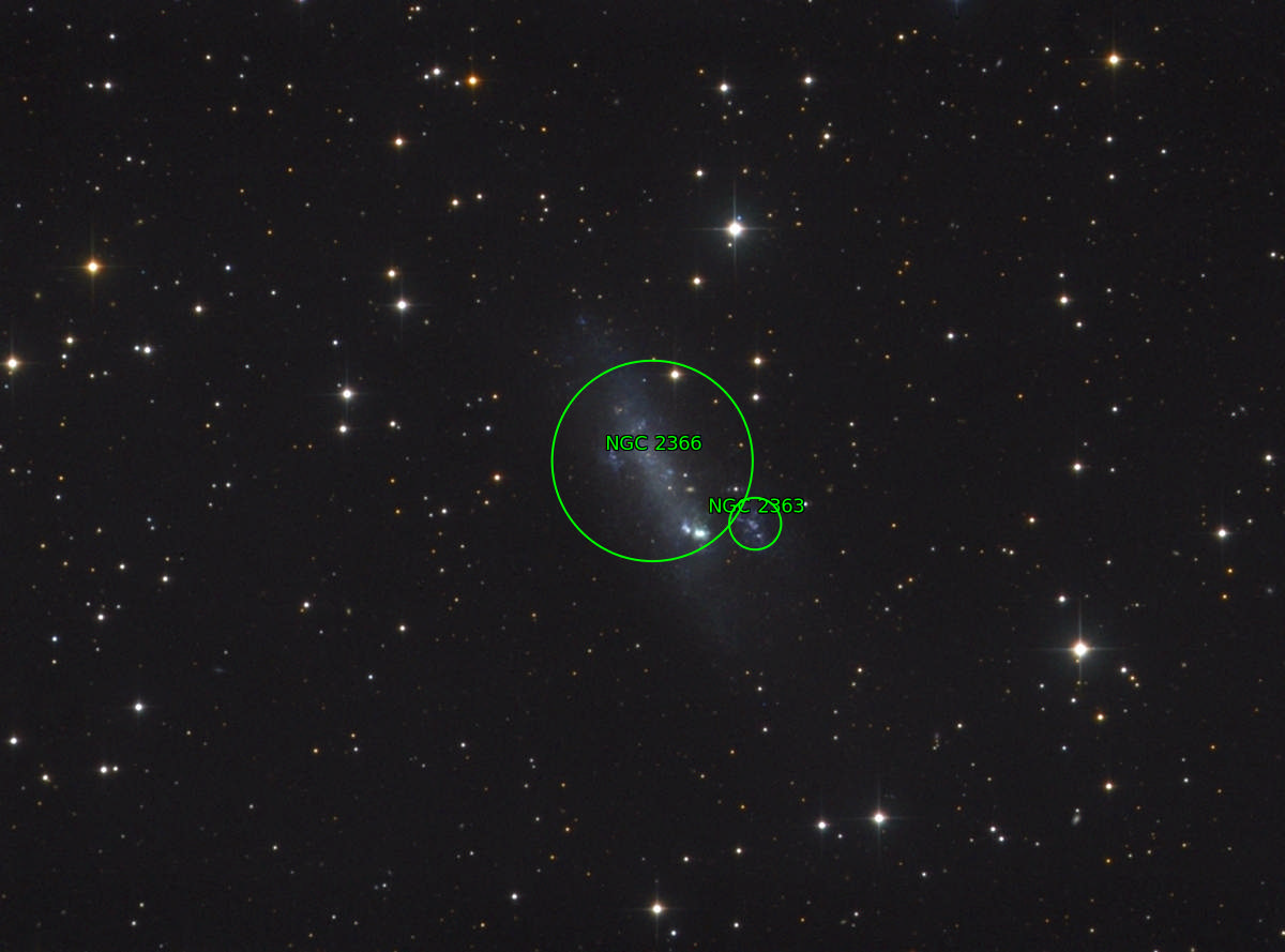 Sternkarten-Overlay (Astrometry.net)