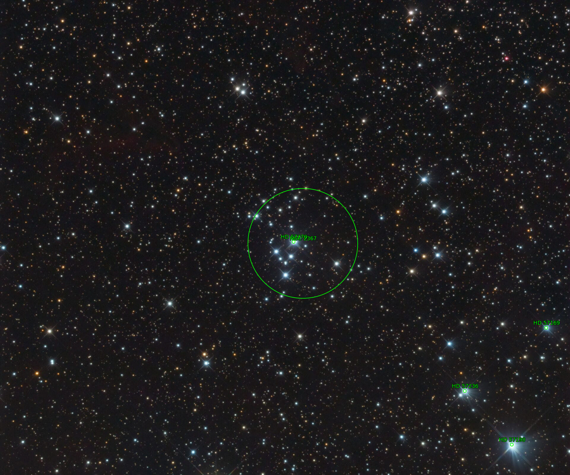 Sternkarten-Overlay (Astrometry.net)