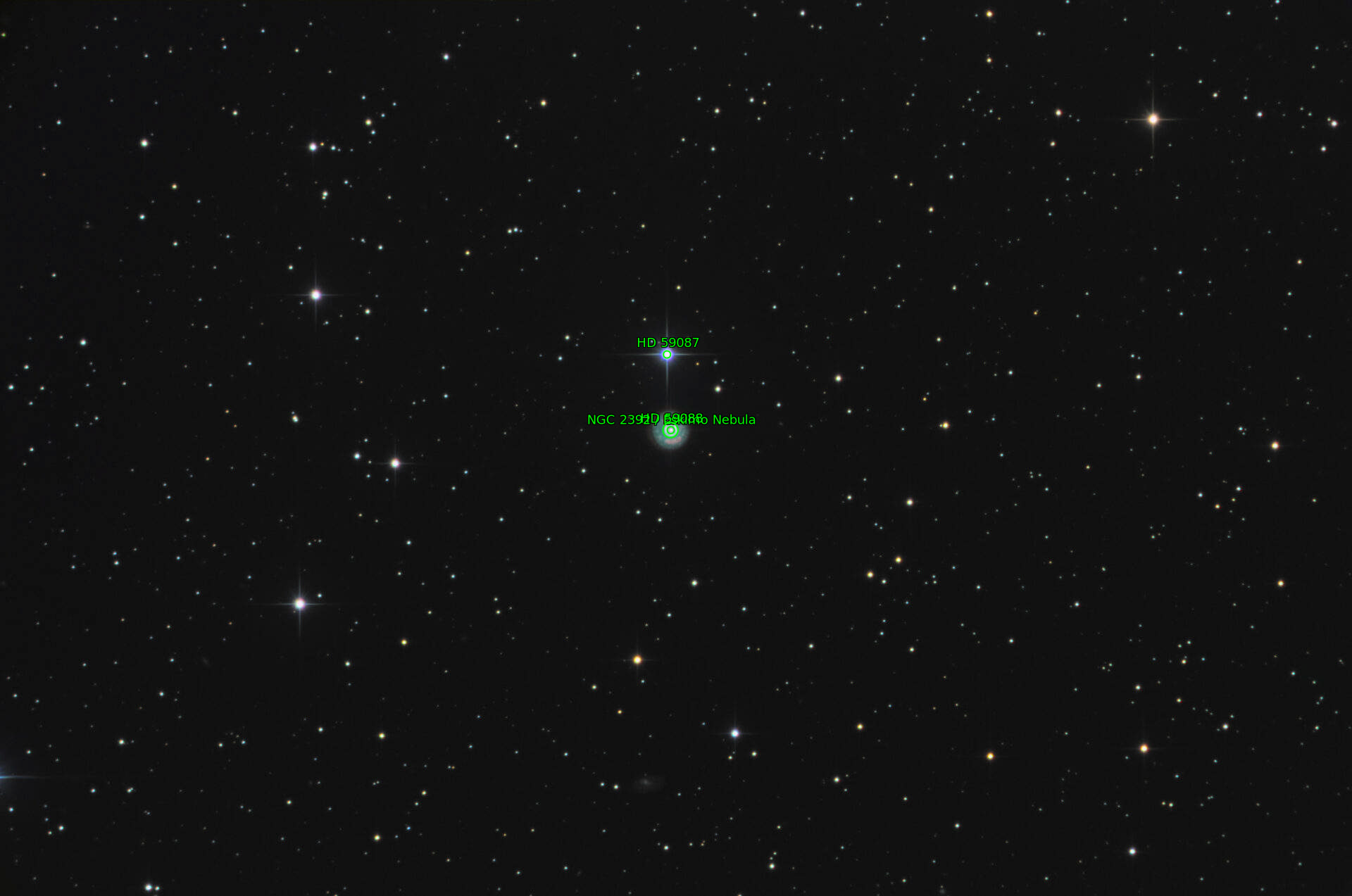 Sternkarten-Overlay (Astrometry.net)