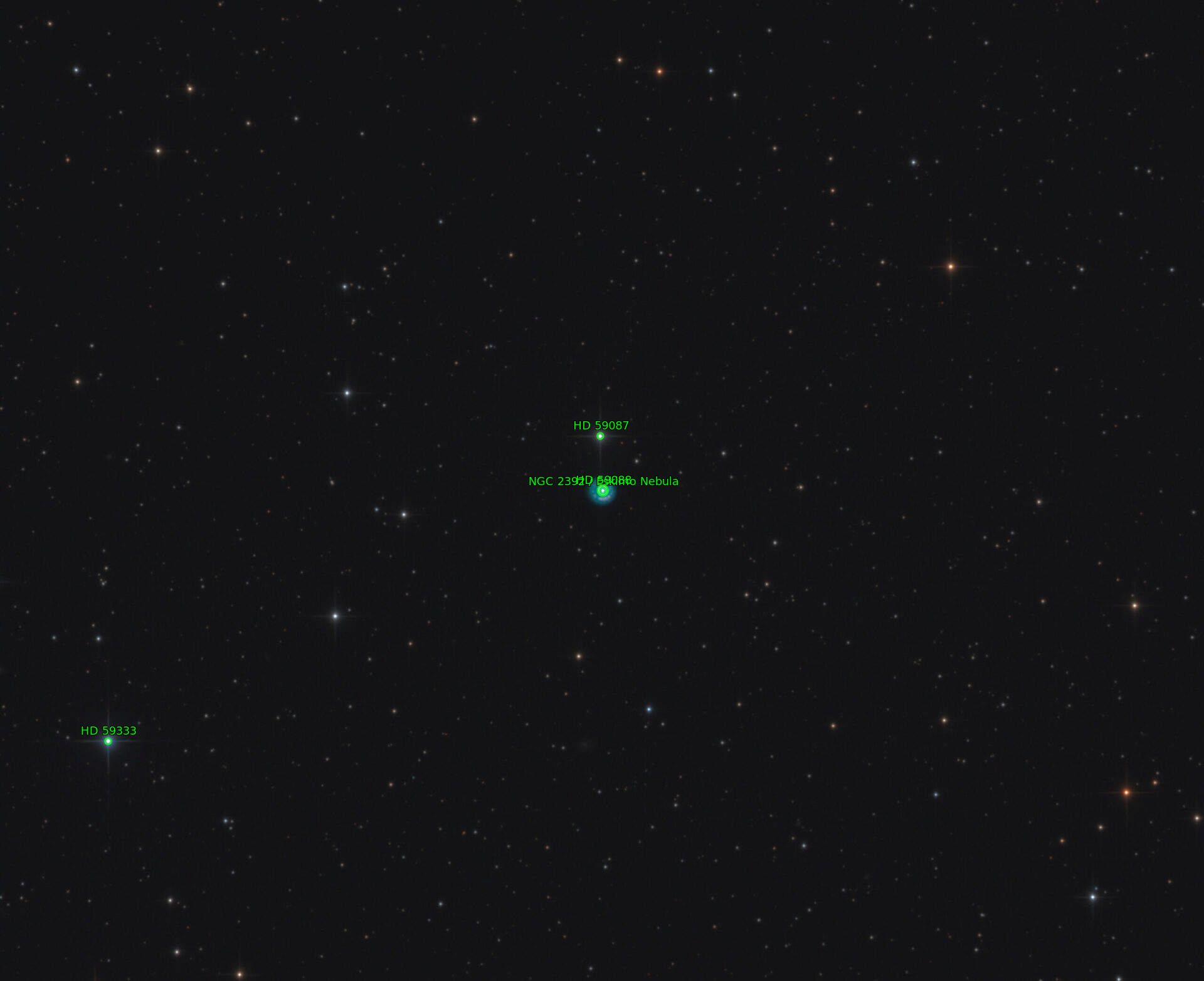 Sternkarten-Overlay (Astrometry.net)