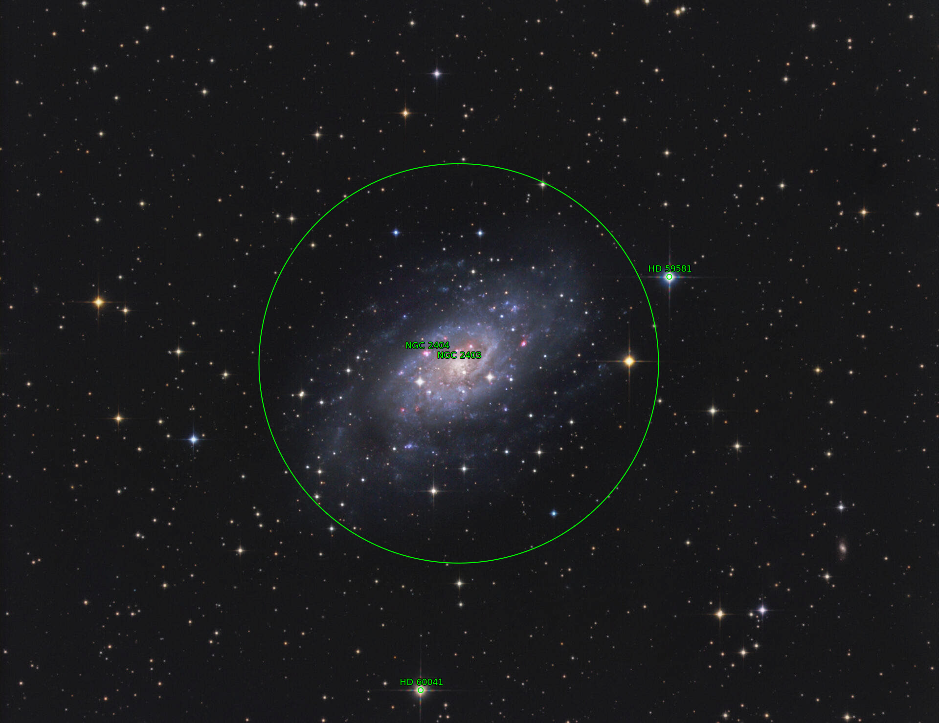 Sternkarten-Overlay (Astrometry.net)