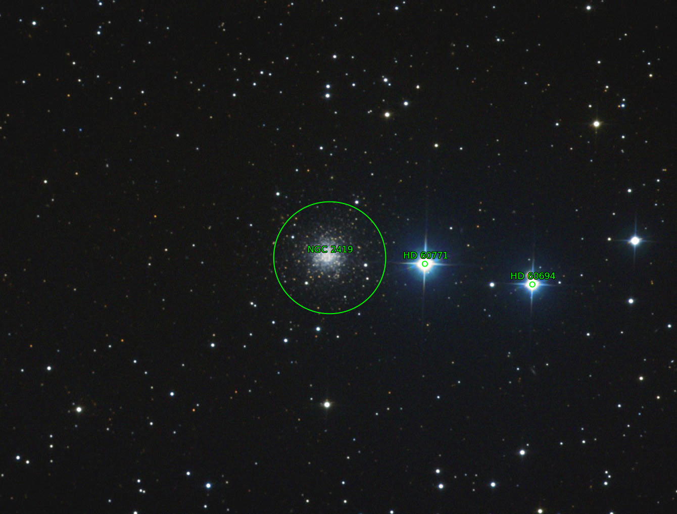 Sternkarten-Overlay (Astrometry.net)