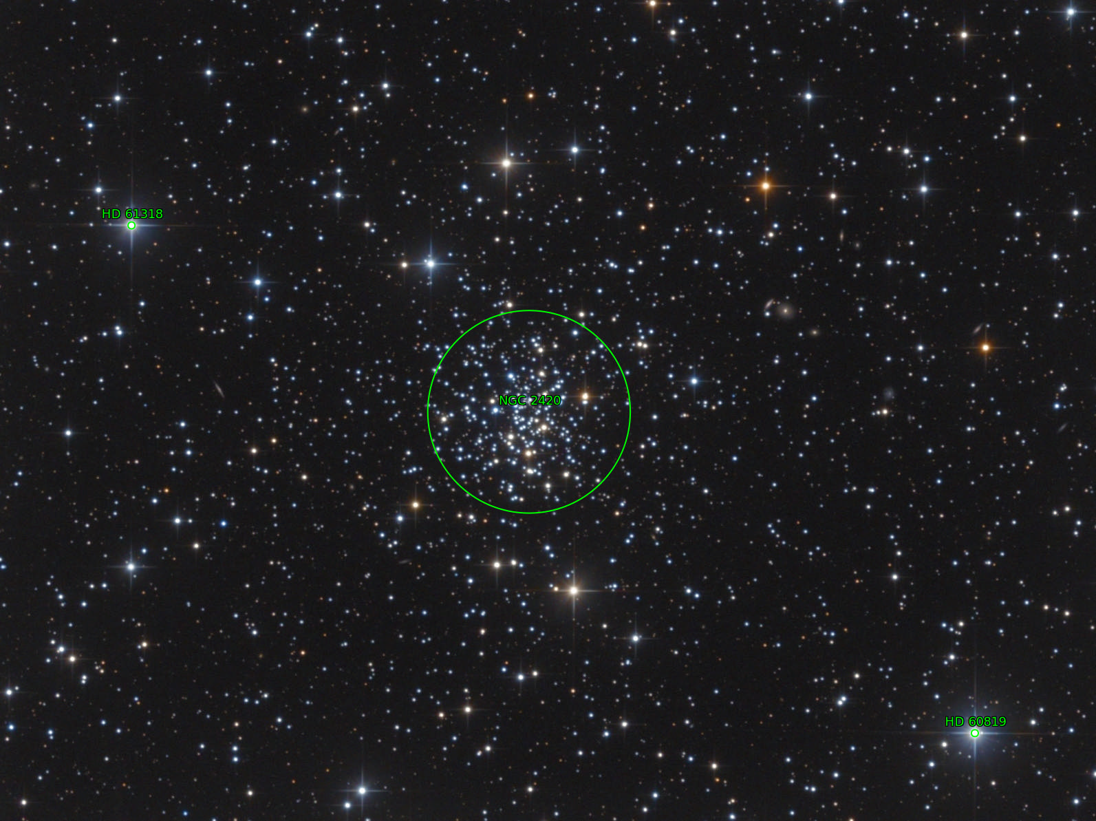 Sternkarten-Overlay (Astrometry.net)