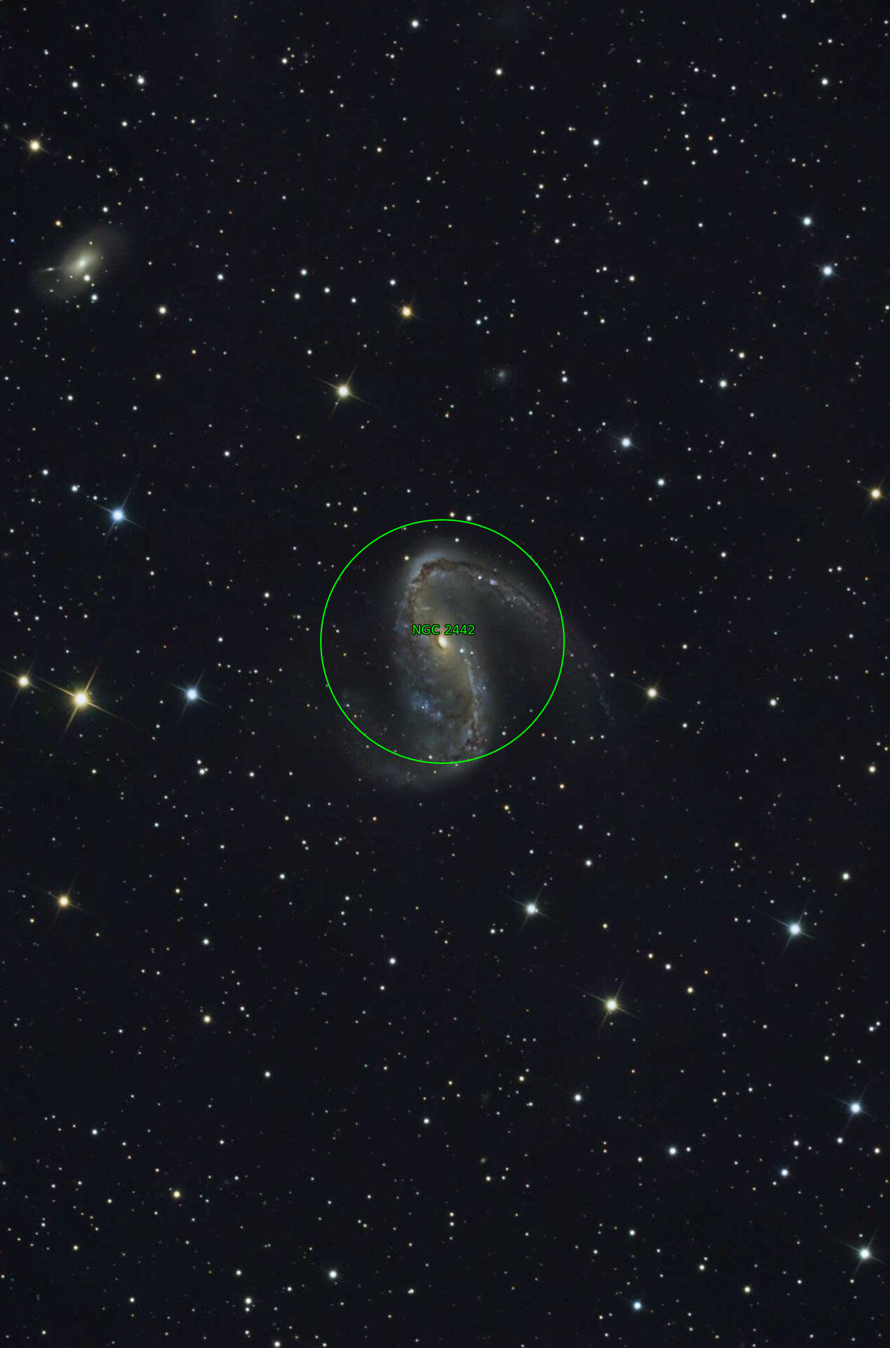 Sternkarten-Overlay (Astrometry.net)