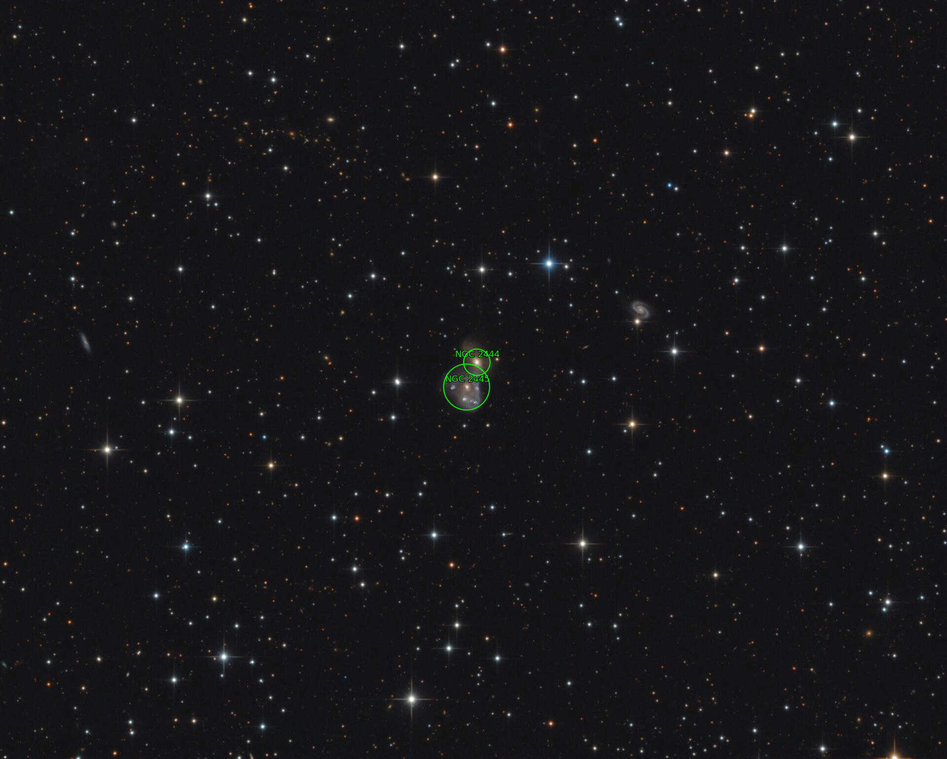 Sternkarten-Overlay (Astrometry.net)