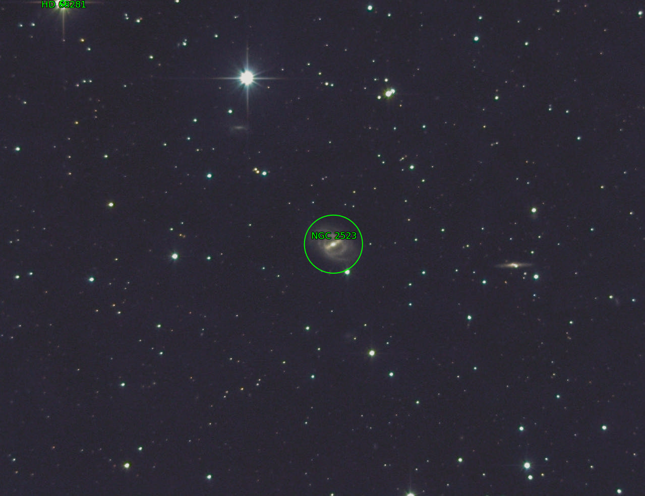 Sternkarten-Overlay (Astrometry.net)
