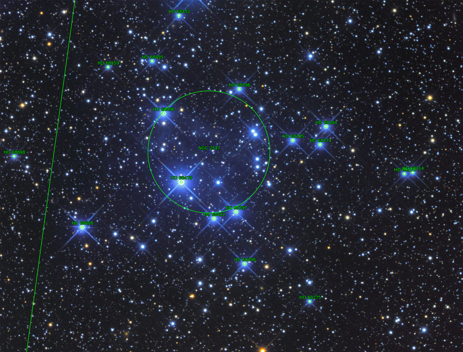Sternkarten-Overlay (Astrometry.net)