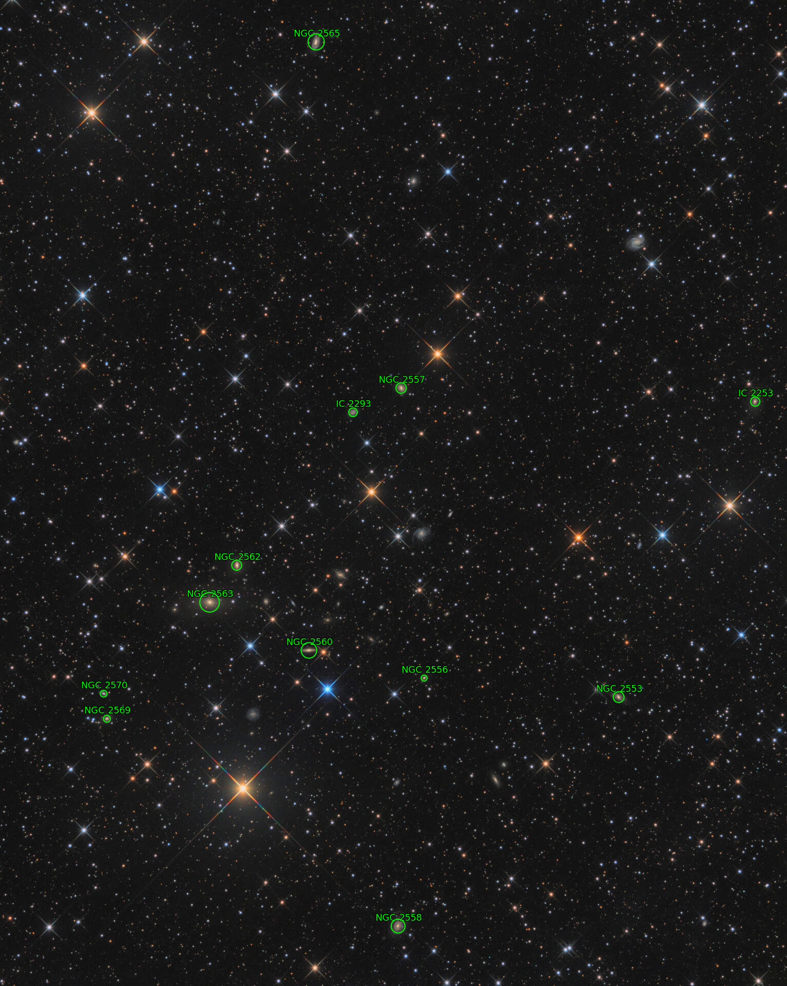 Sternkarten-Overlay (Astrometry.net)