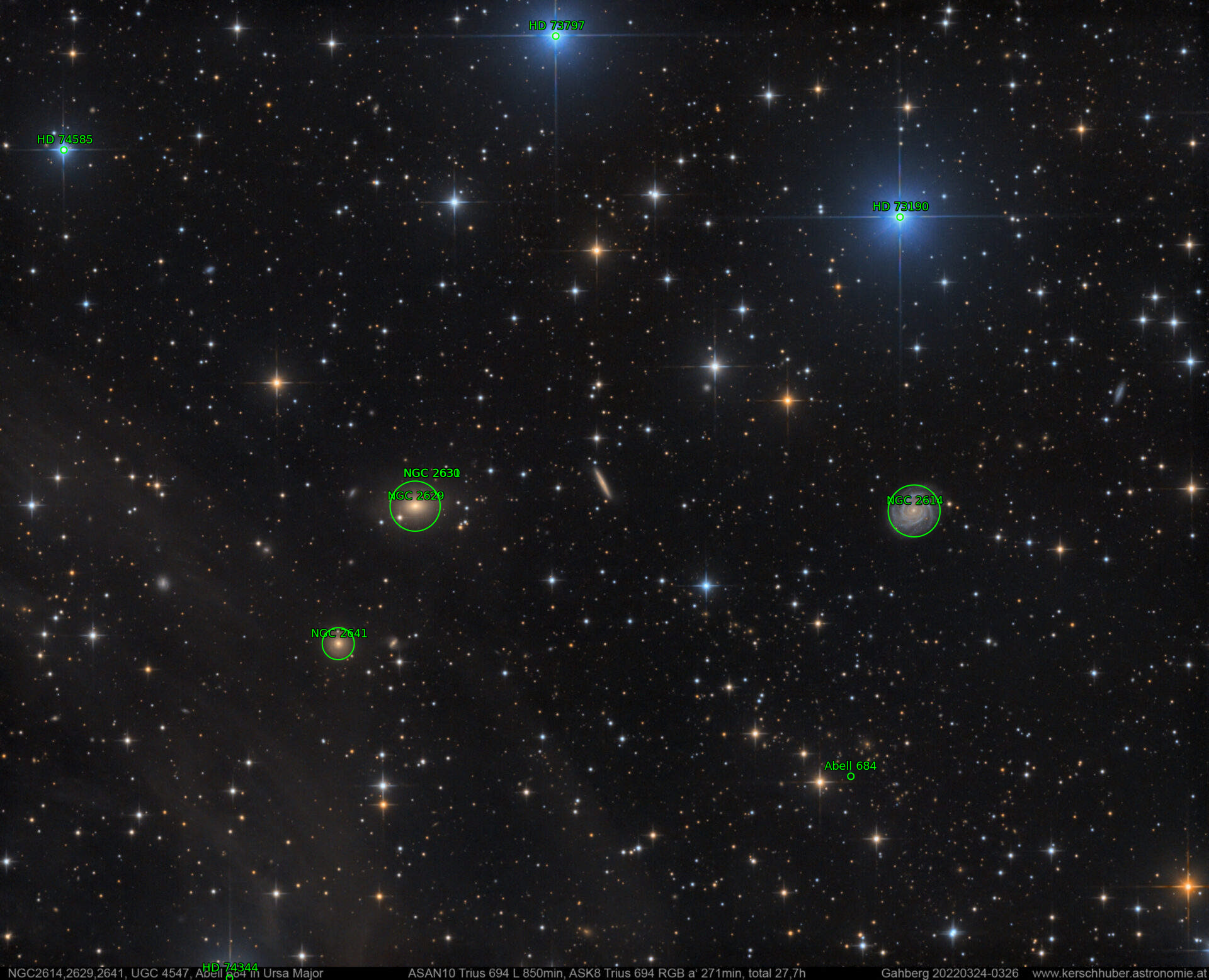 Sternkarten-Overlay (Astrometry.net)