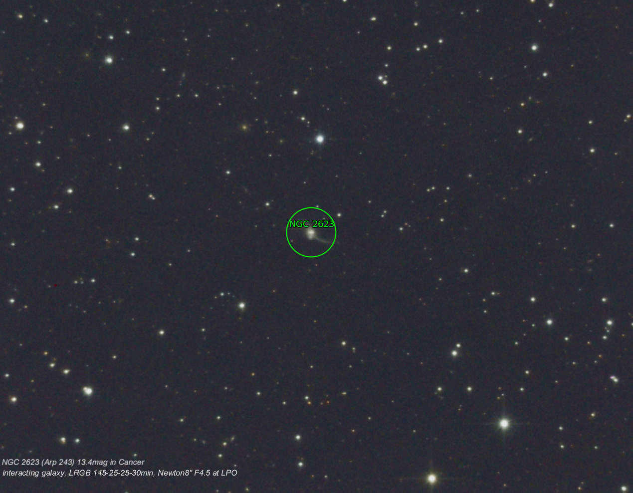 Sternkarten-Overlay (Astrometry.net)