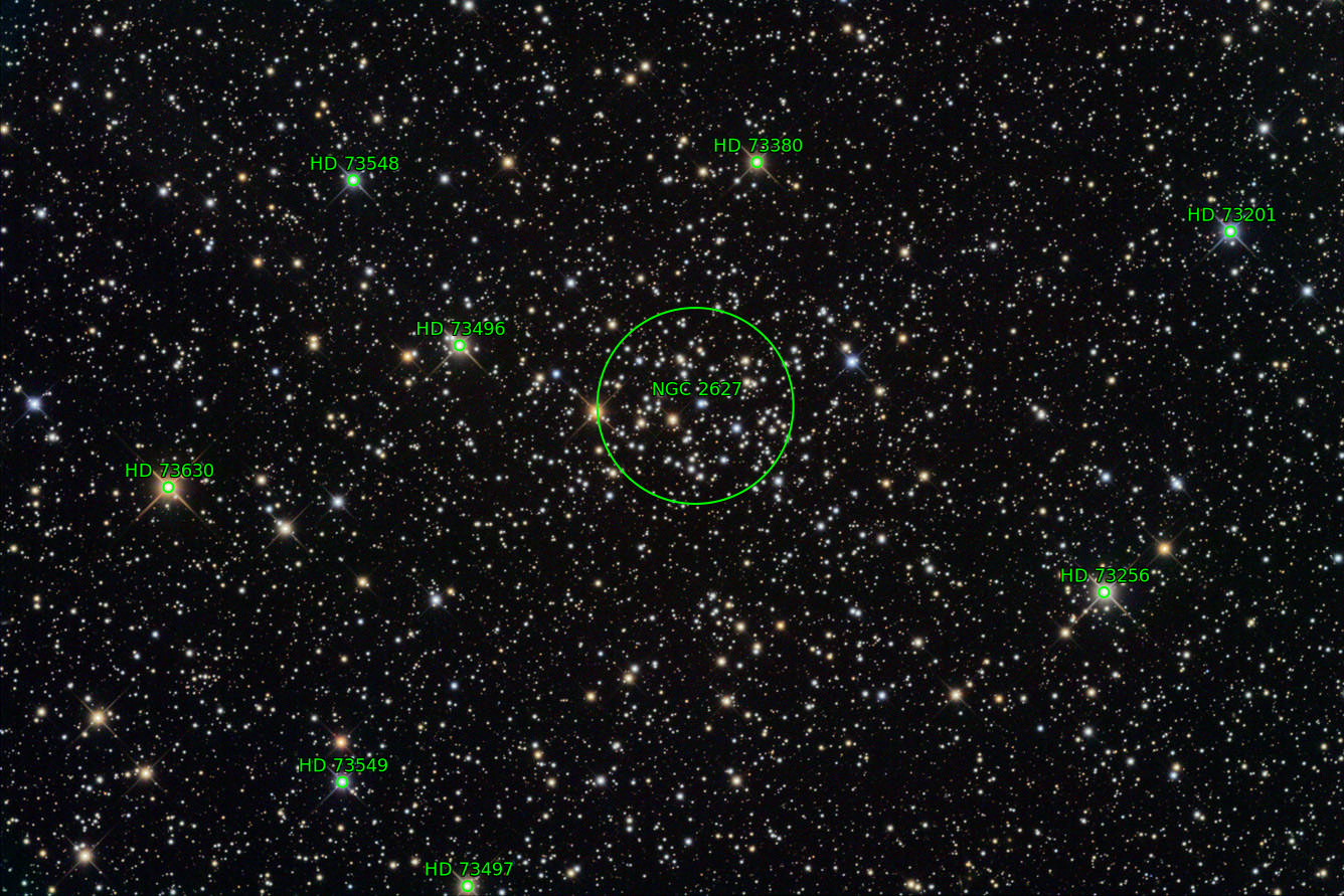 Sternkarten-Overlay (Astrometry.net)