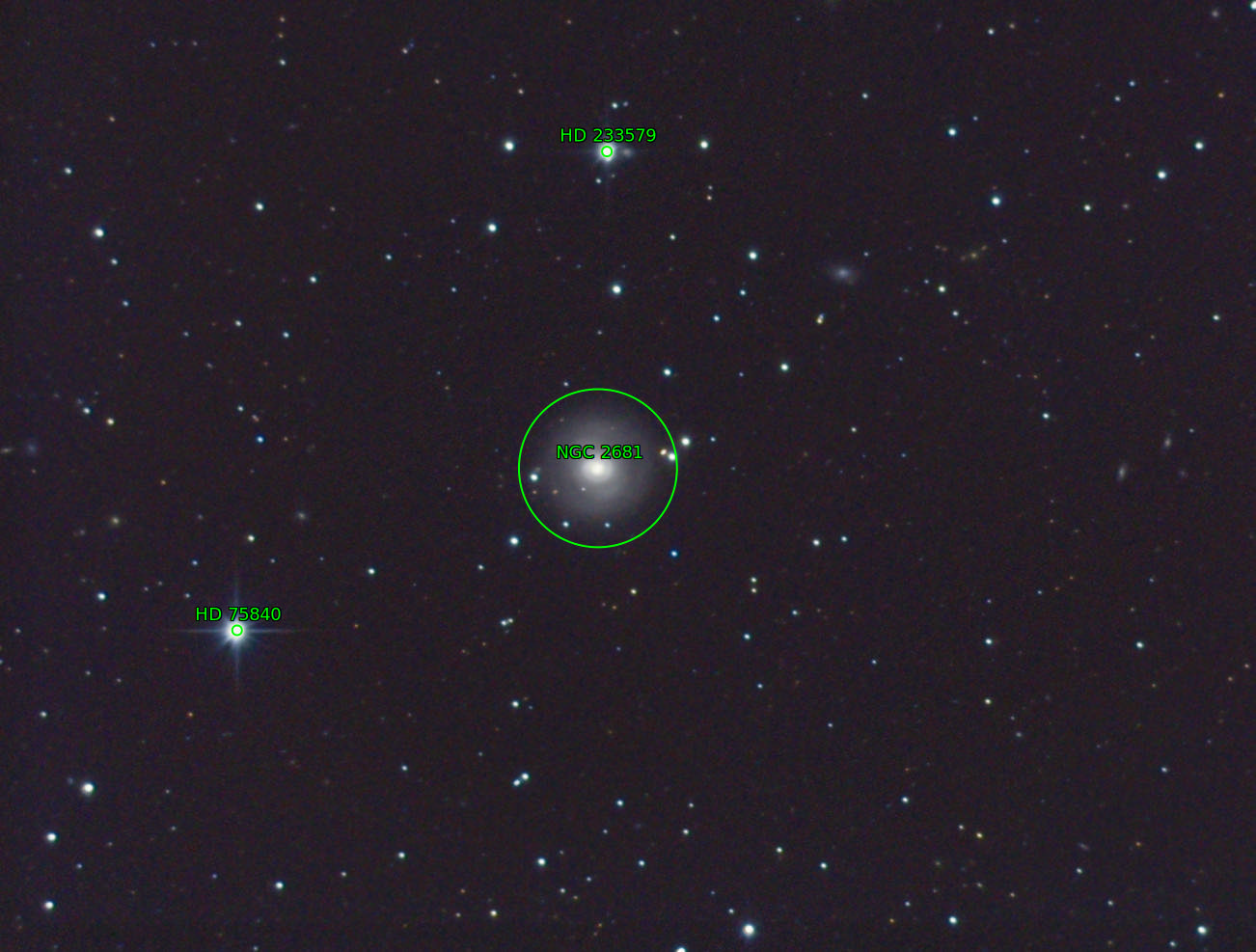 Sternkarten-Overlay (Astrometry.net)