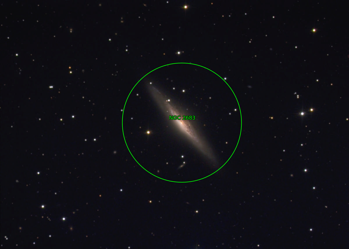Sternkarten-Overlay (Astrometry.net)