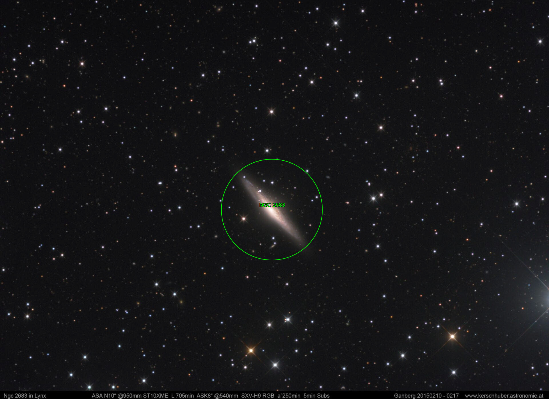 Sternkarten-Overlay (Astrometry.net)