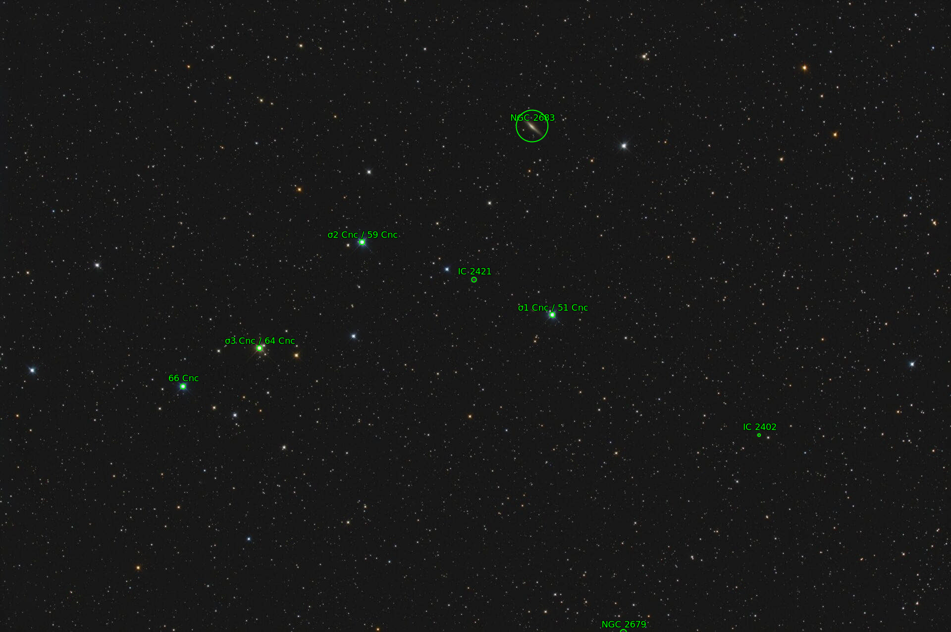 Sternkarten-Overlay (Astrometry.net)