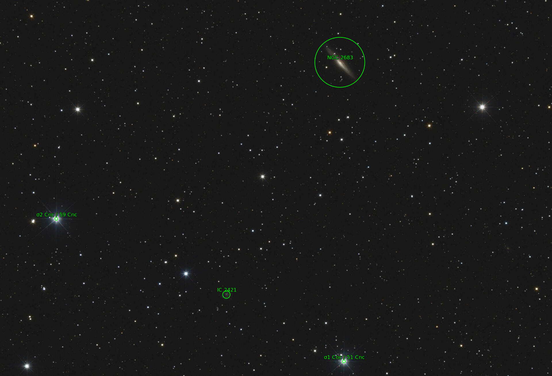 Sternkarten-Overlay (Astrometry.net)