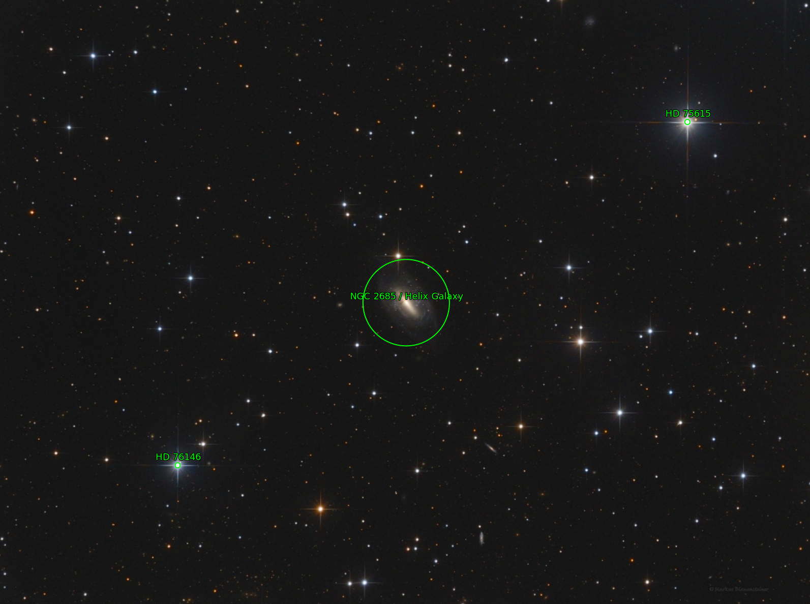 Sternkarten-Overlay (Astrometry.net)