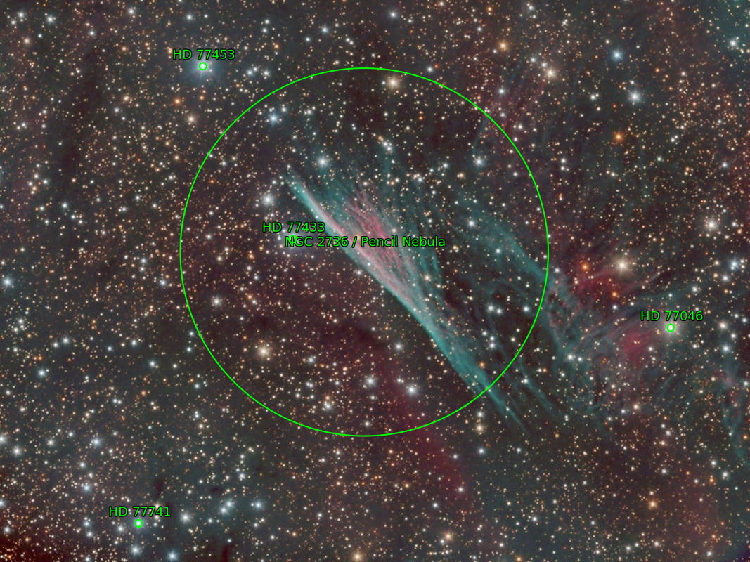 Sternkarten-Overlay (Astrometry.net)