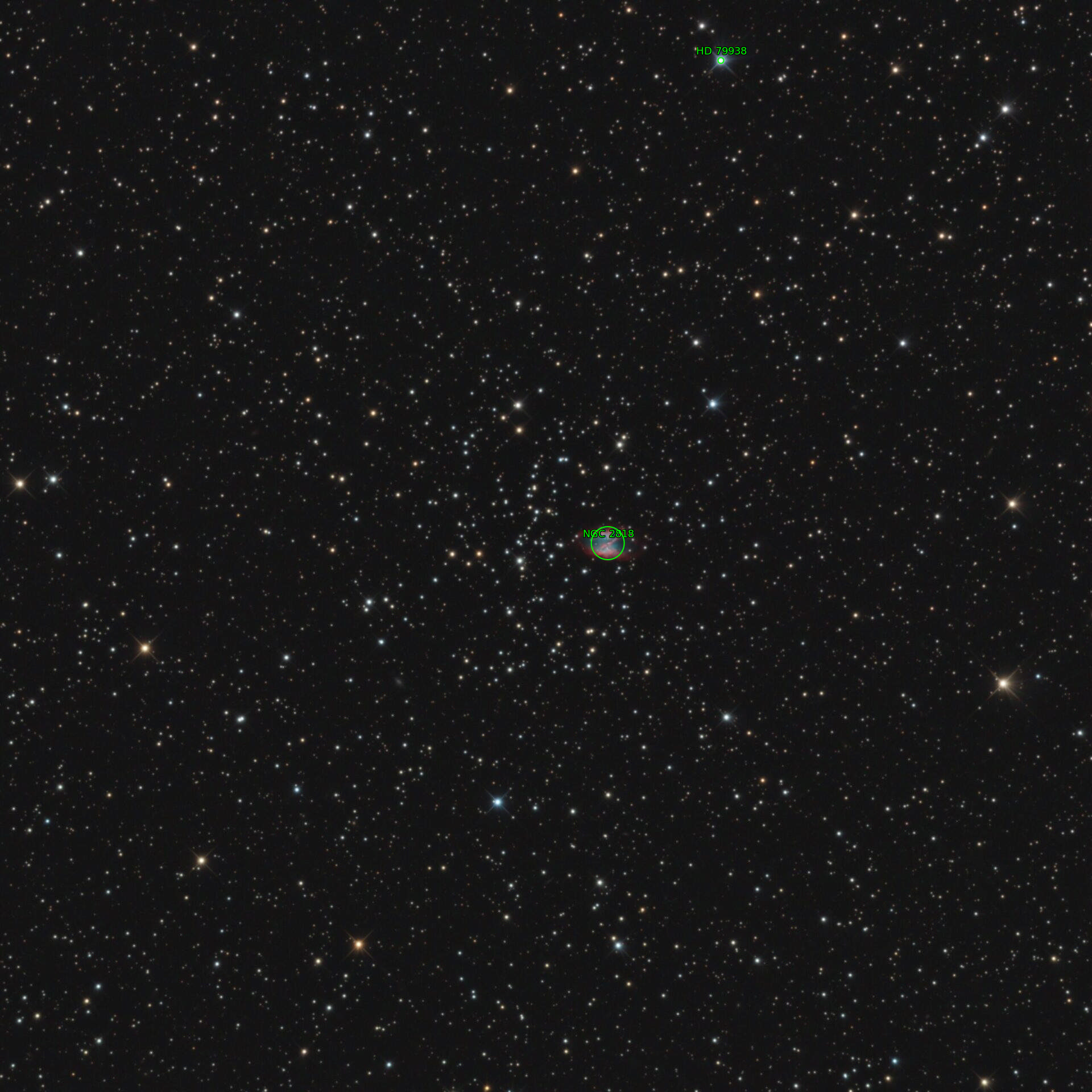 Sternkarten-Overlay (Astrometry.net)