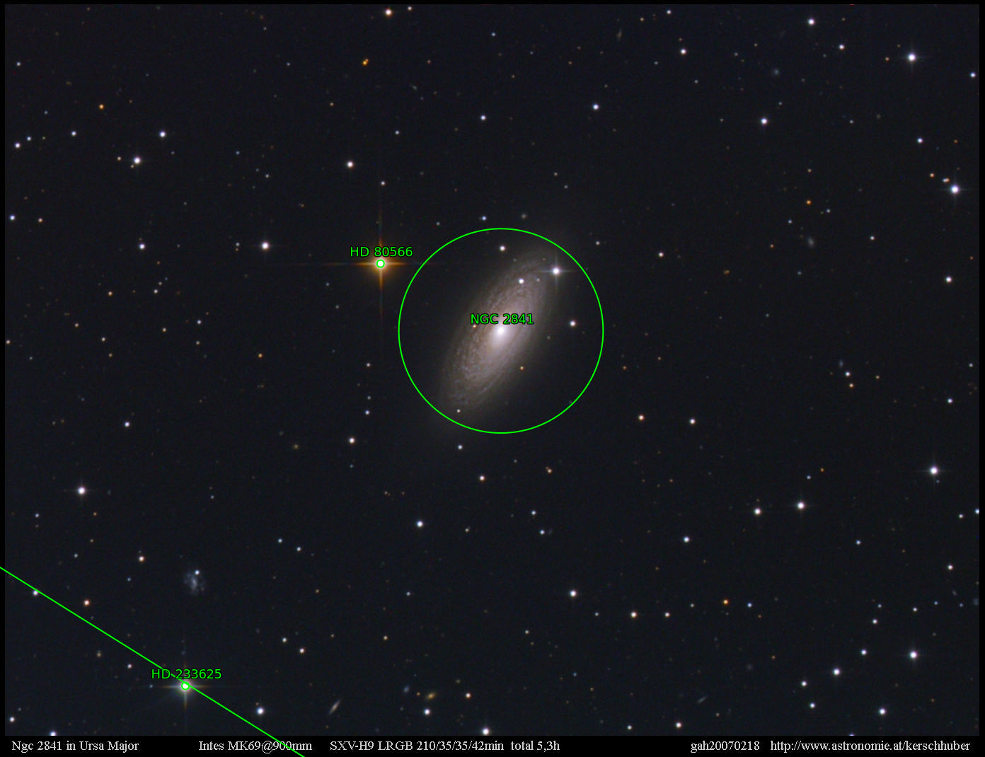 Sternkarten-Overlay (Astrometry.net)