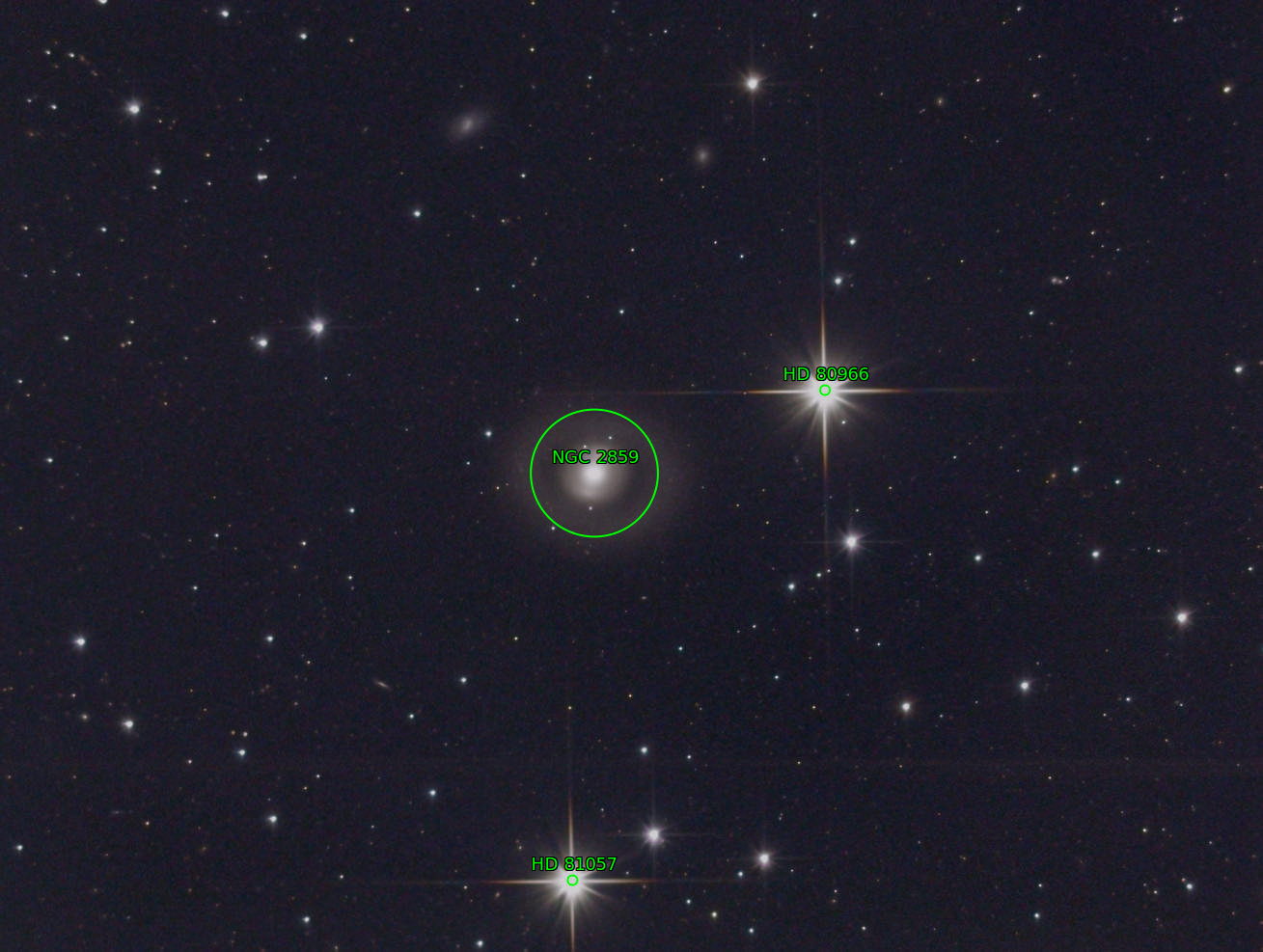 Sternkarten-Overlay (Astrometry.net)