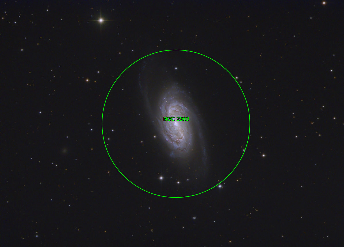 Sternkarten-Overlay (Astrometry.net)