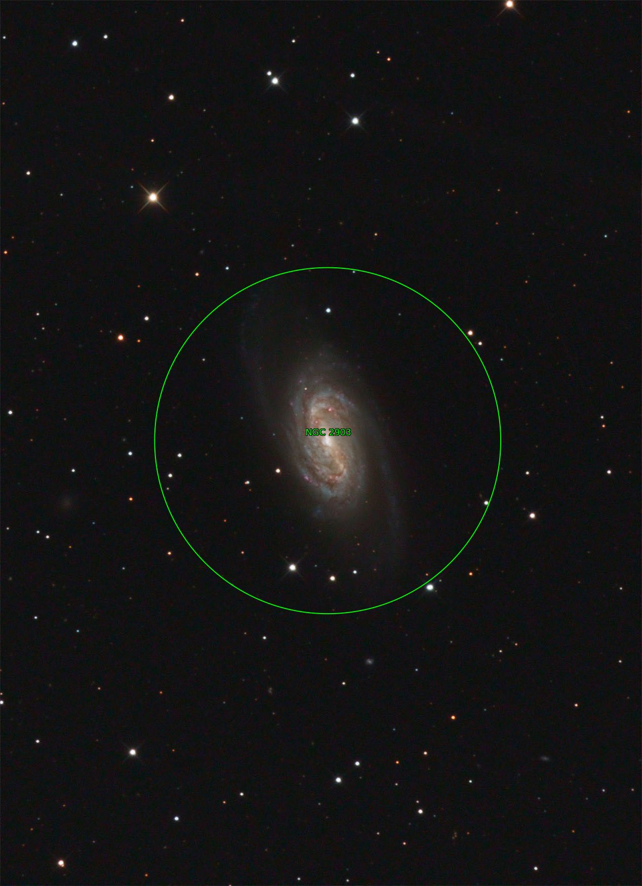 Sternkarten-Overlay (Astrometry.net)