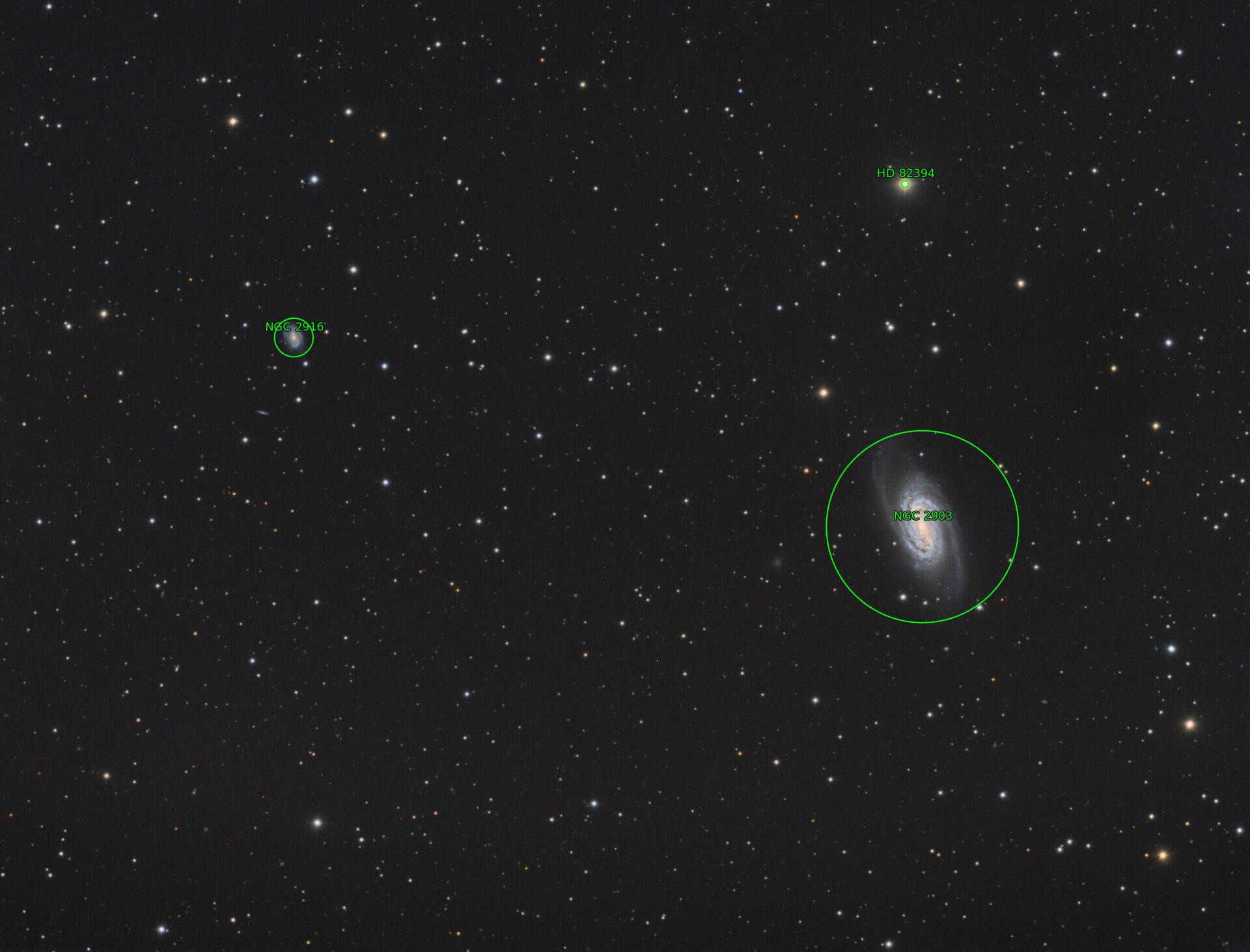 Sternkarten-Overlay (Astrometry.net)